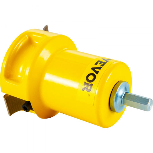 VEVOR Tenon Cutter, 1\"/25.4mm & 1.5\"/38mm & 2\"/50.8mm, with Dual Curved Blades & Button Screws Home Master Kit, Premium Aluminum & Steel Log Furniture Cutter, Commercial Starter’s Tool for Home DIY