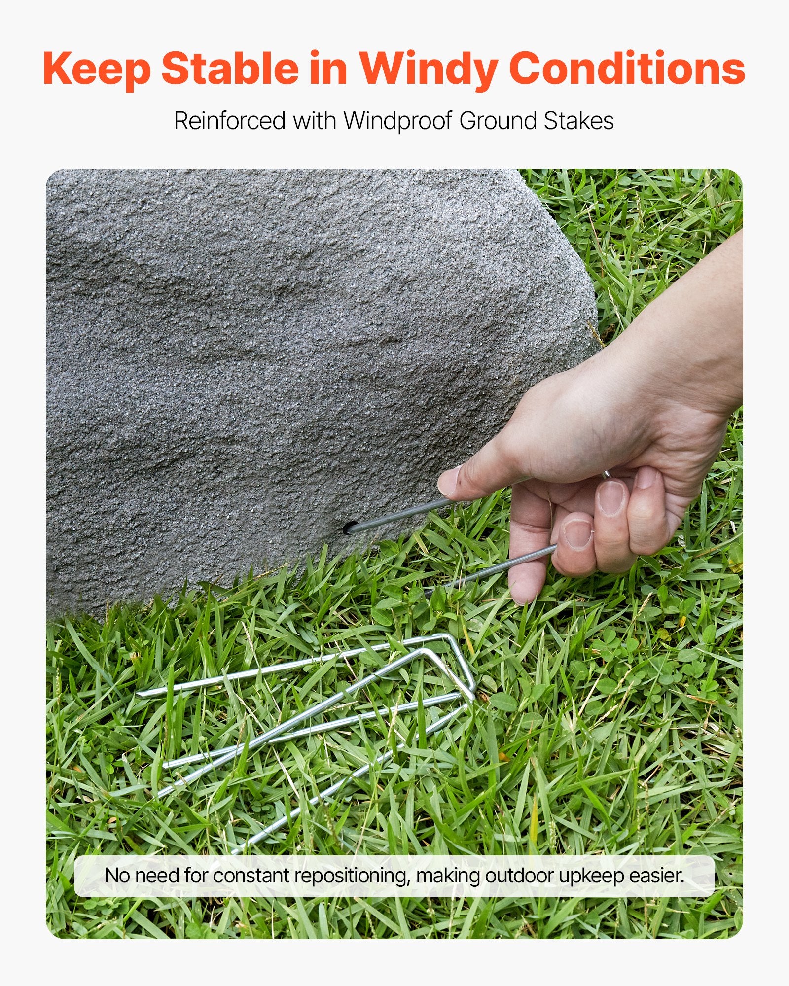 Medium Dark Grey Faux Rock Cover – Realistic, Lightweight, Weather-Resistant Artificial Boulder for Outdoor Landscaping & Garden Décor