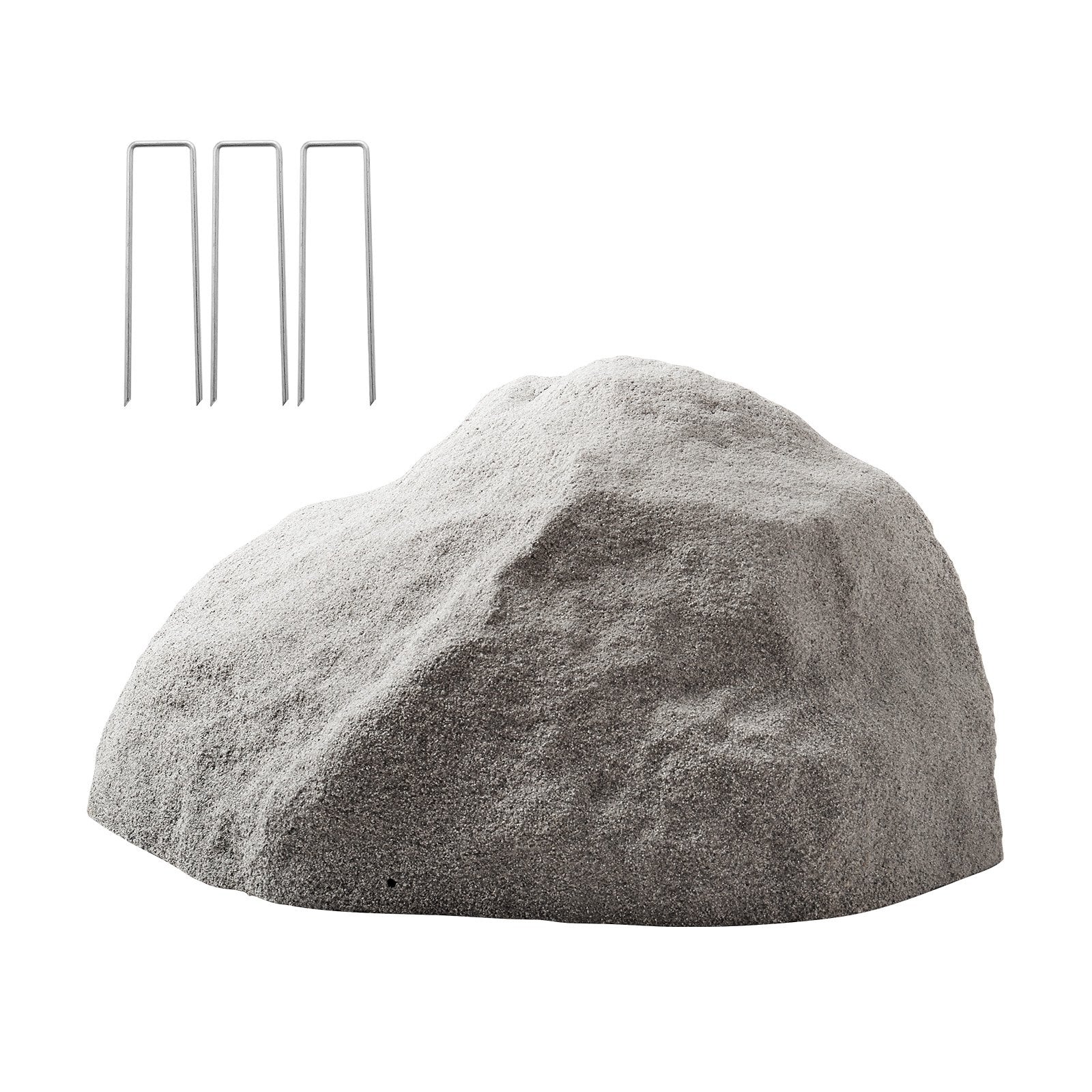Medium Dark Grey Faux Rock Cover – Realistic, Lightweight, Weather-Resistant Artificial Boulder for Outdoor Landscaping & Garden Décor