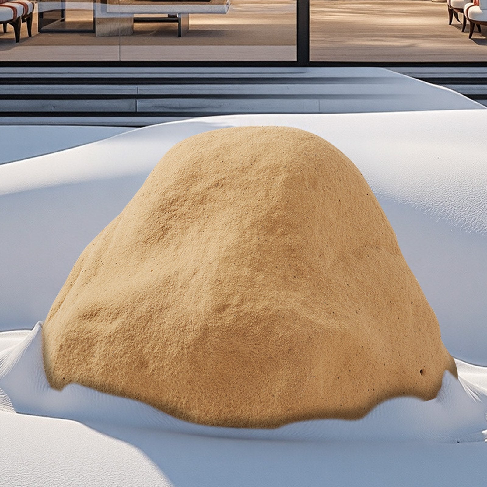 Small Faux Rock Cover for Outdoors - Realistic Polyresin Boulder, Lightweight, Weather-Resistant, Perfect for Garden Landscaping & Well Pump Concealment