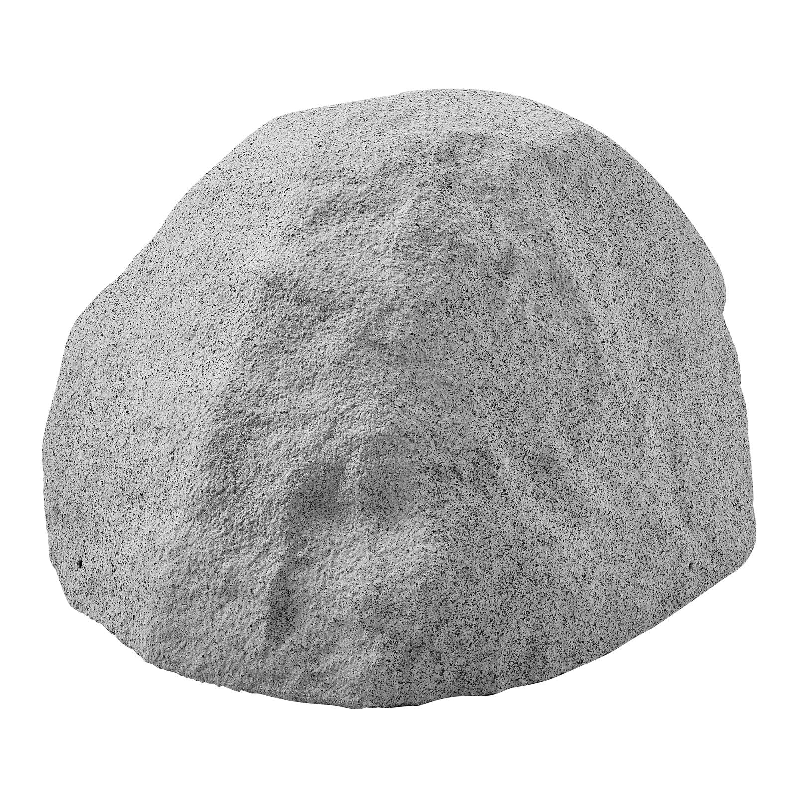 Small Grey Faux Rock Cover - Realistic Outdoor Polyresin Boulder for Landscaping, Garden, Yard Décor, Weather-Resistant, Sunproof, Windproof, Seamless Design