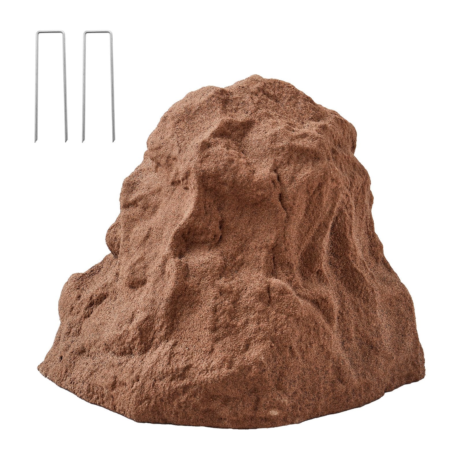 Small Faux Rock Cover for Well Pump – Realistic, Weather-Resistant Polyresin Boulder for Outdoor Landscaping and Garden Décor