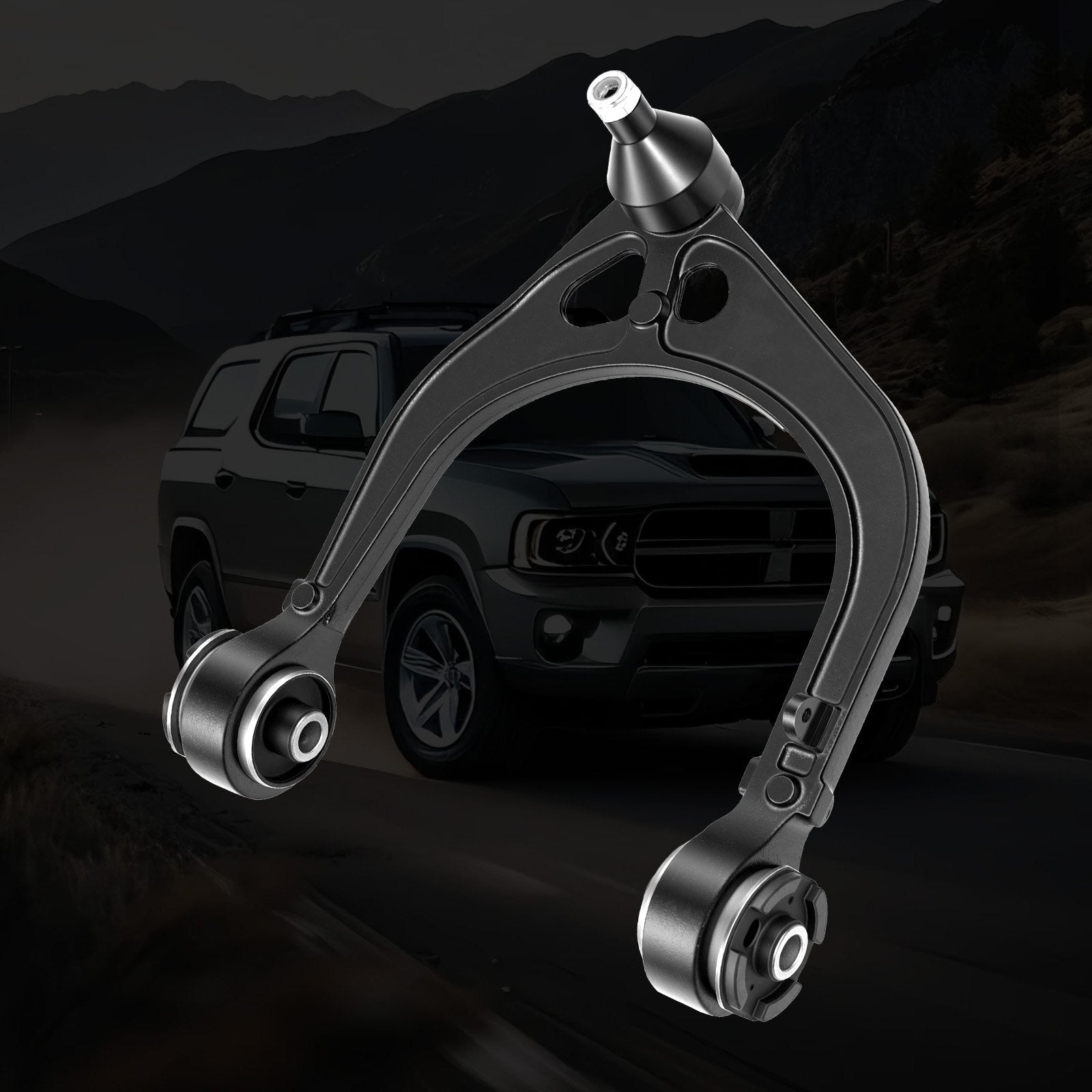 OEM Suspension Control Arms Kit for Chrysler 300, Dodge Challenger, Charger (2011-2017 RWD) - 14PCS High-Strength Forged Steel Components