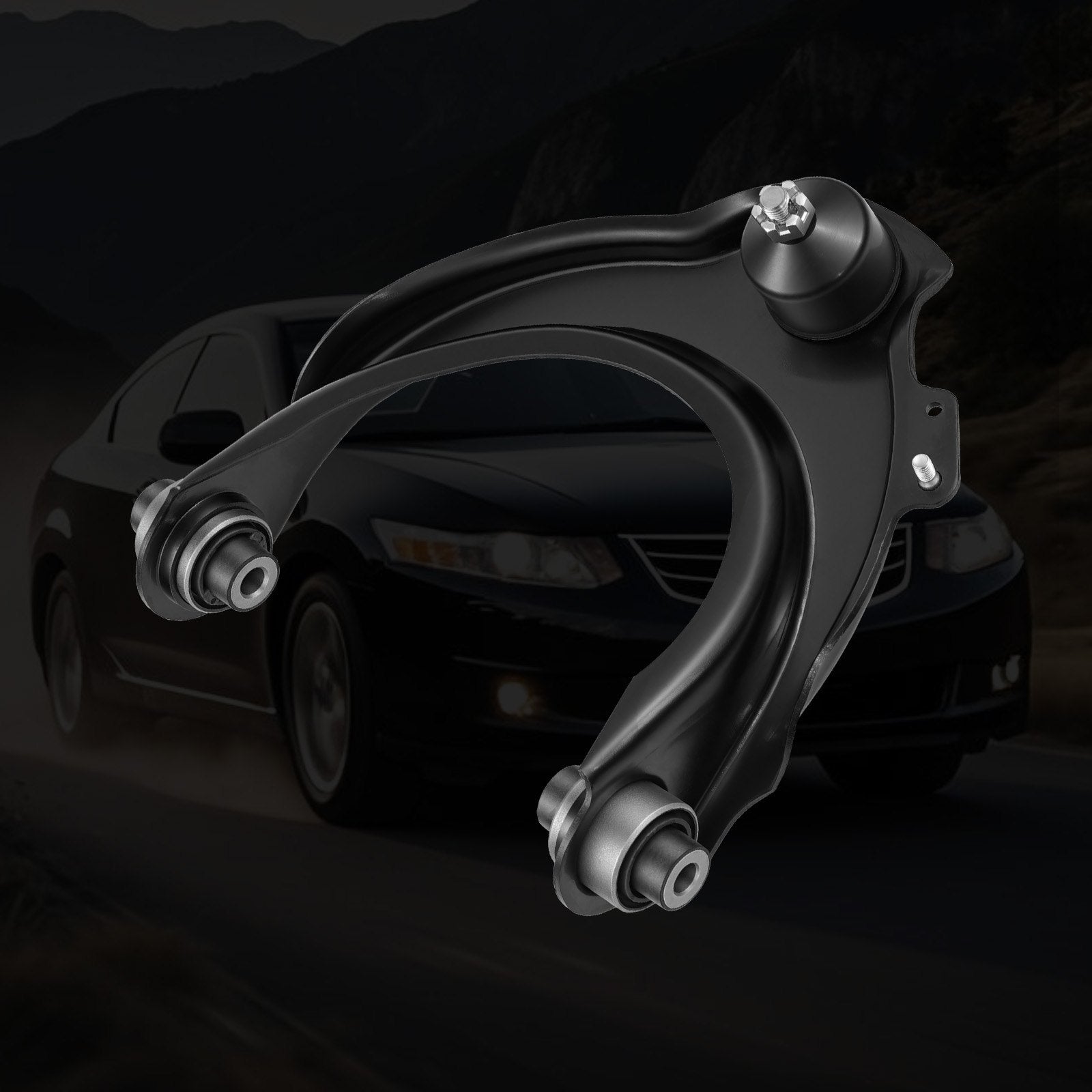 Enhanced Suspension Kit: Front Upper Lower Control Arms for 2004-2008 ACURA TSX & 2003-2007 Honda Accord, 2.4L Gas, 12PCS, Durable OEM Design