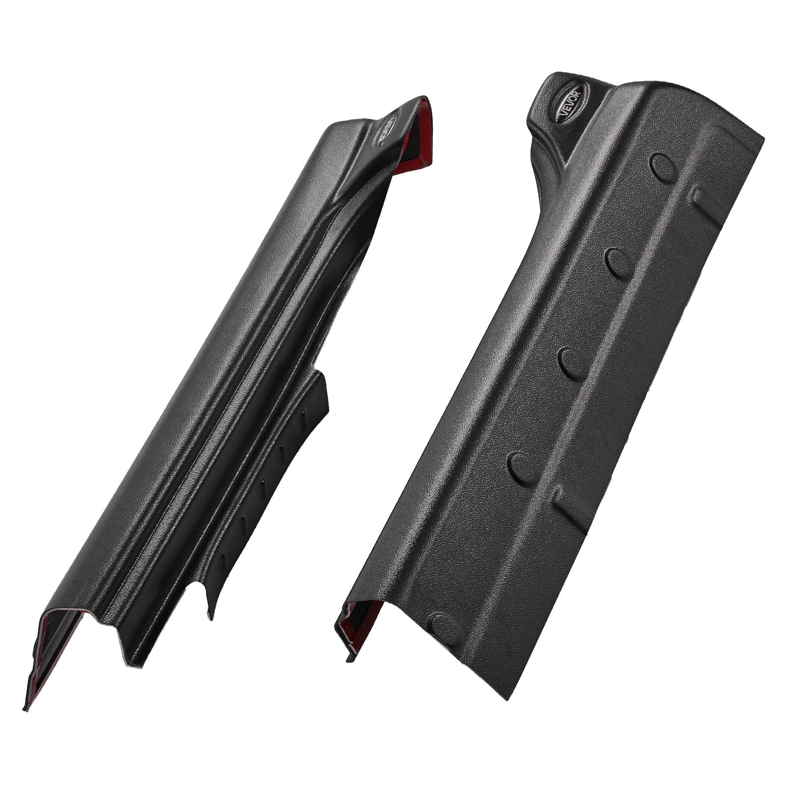 Chevrolet Silverado 1500 Rocker Panel Guard Set, Trail Armor Skirts, 2014-2018 Extended Cab, No-Drill, Black, 3M Adhesive, Durable TPO