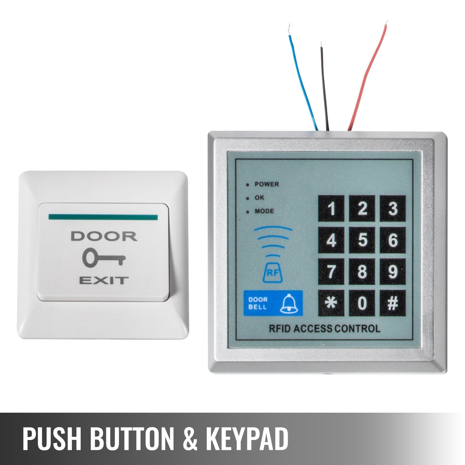 Automatic Handicap Door Opener with Access Controller - 120° Opening, Durable Sensor, Remote & Keypad, Easy Install, Wide Compatibility