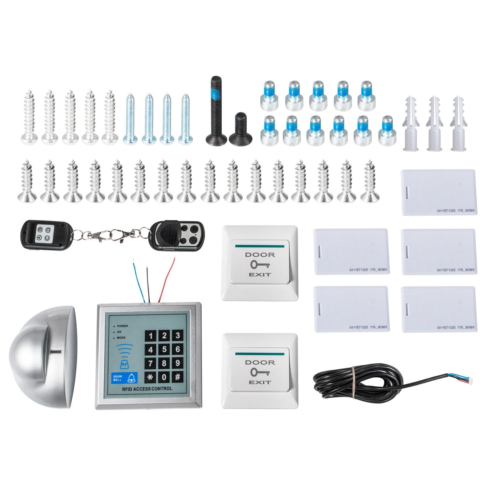 Automatic Handicap Door Opener with Access Controller - 120° Opening, Durable Sensor, Remote & Keypad, Easy Install, Wide Compatibility