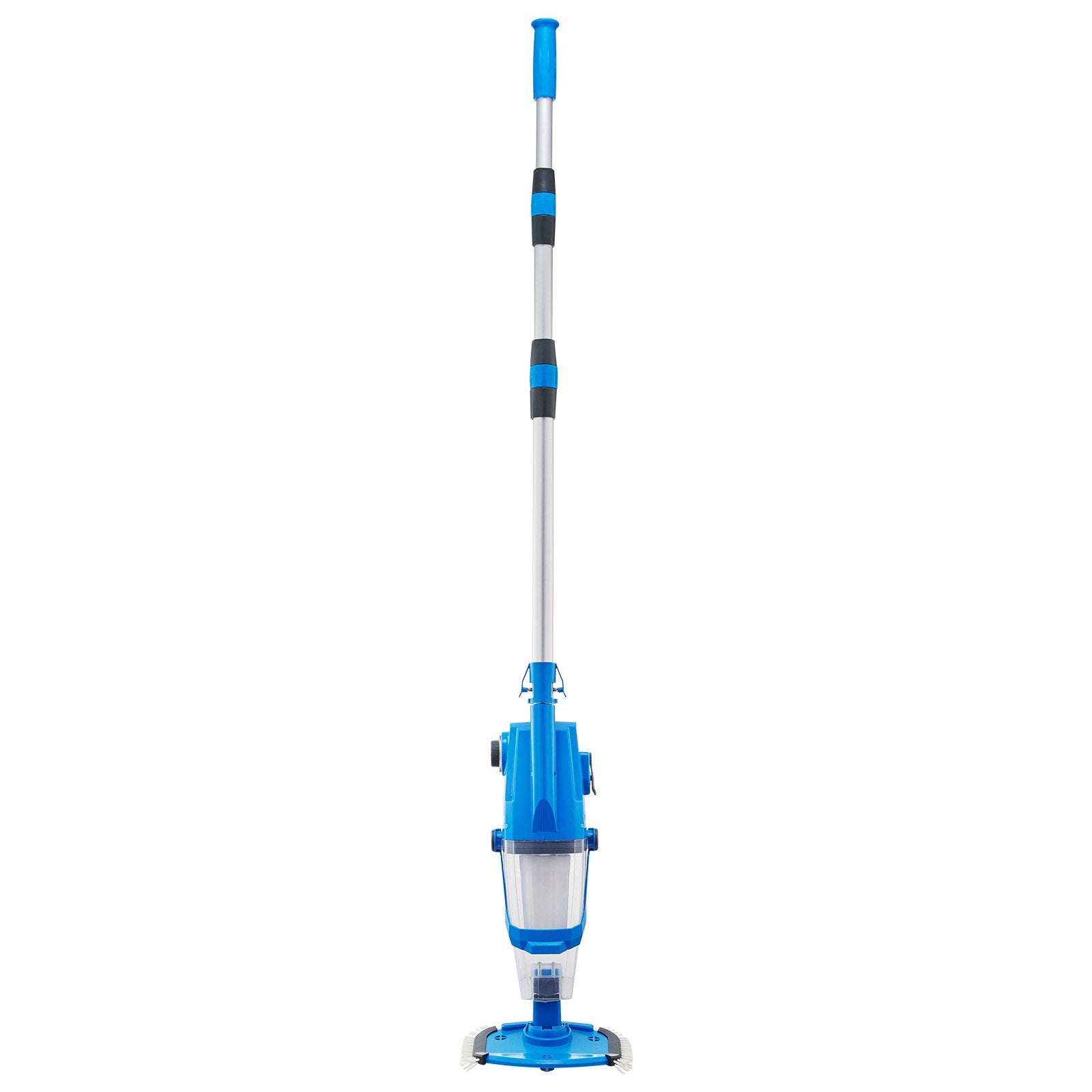 Cordless Pool Vacuum with Extension Pole for Deep Cleaning | 26 GPM, Strong Suction, 1-Hour Run Time, Rechargeable for Above/Inground Pool Spas