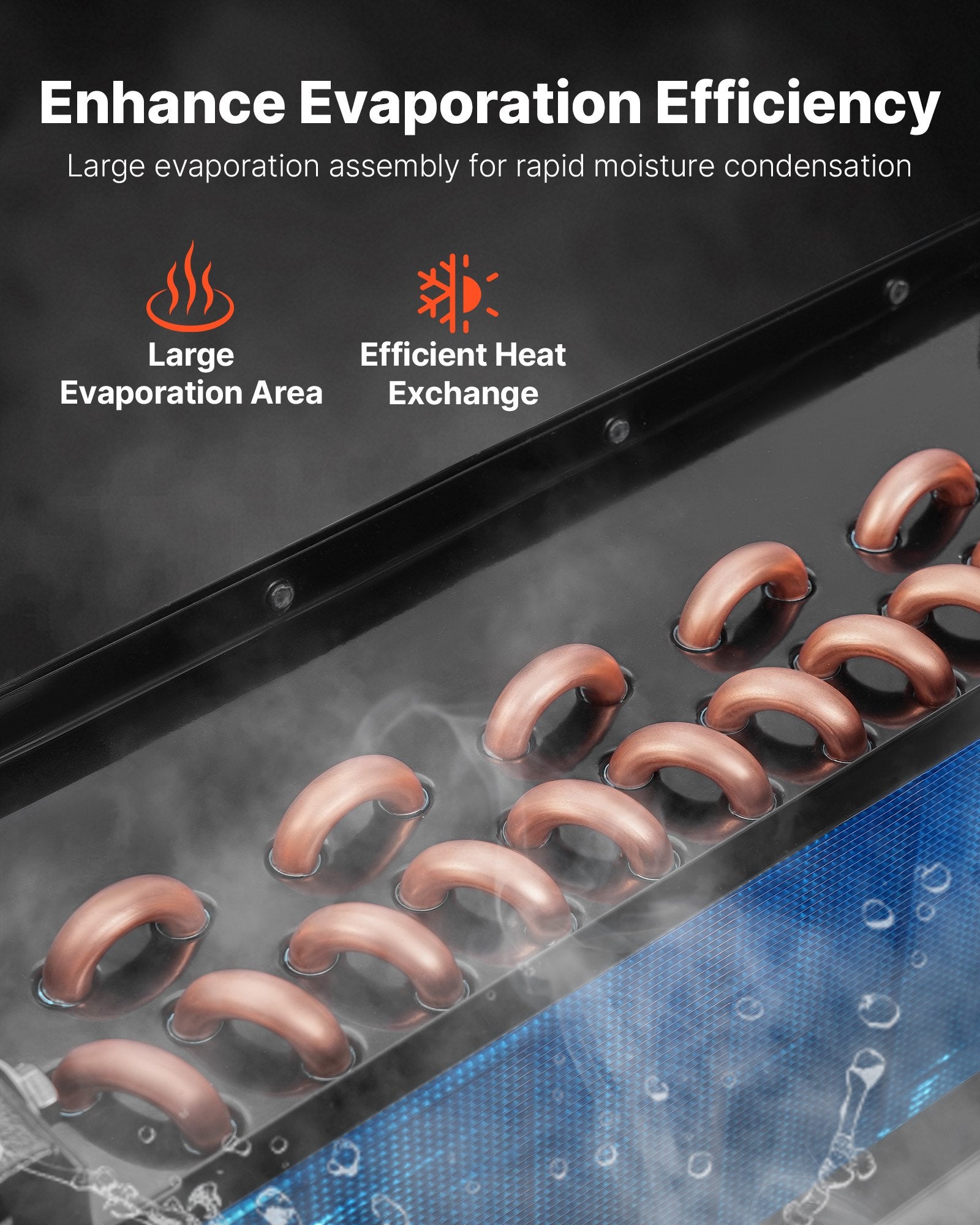 Industrial 125CFM Refrigerated Air Dryer with Color Screen Control, Automatic Drainage, for 20HP-30HP Compressors, 110-120V, Efficient Air-Drying System