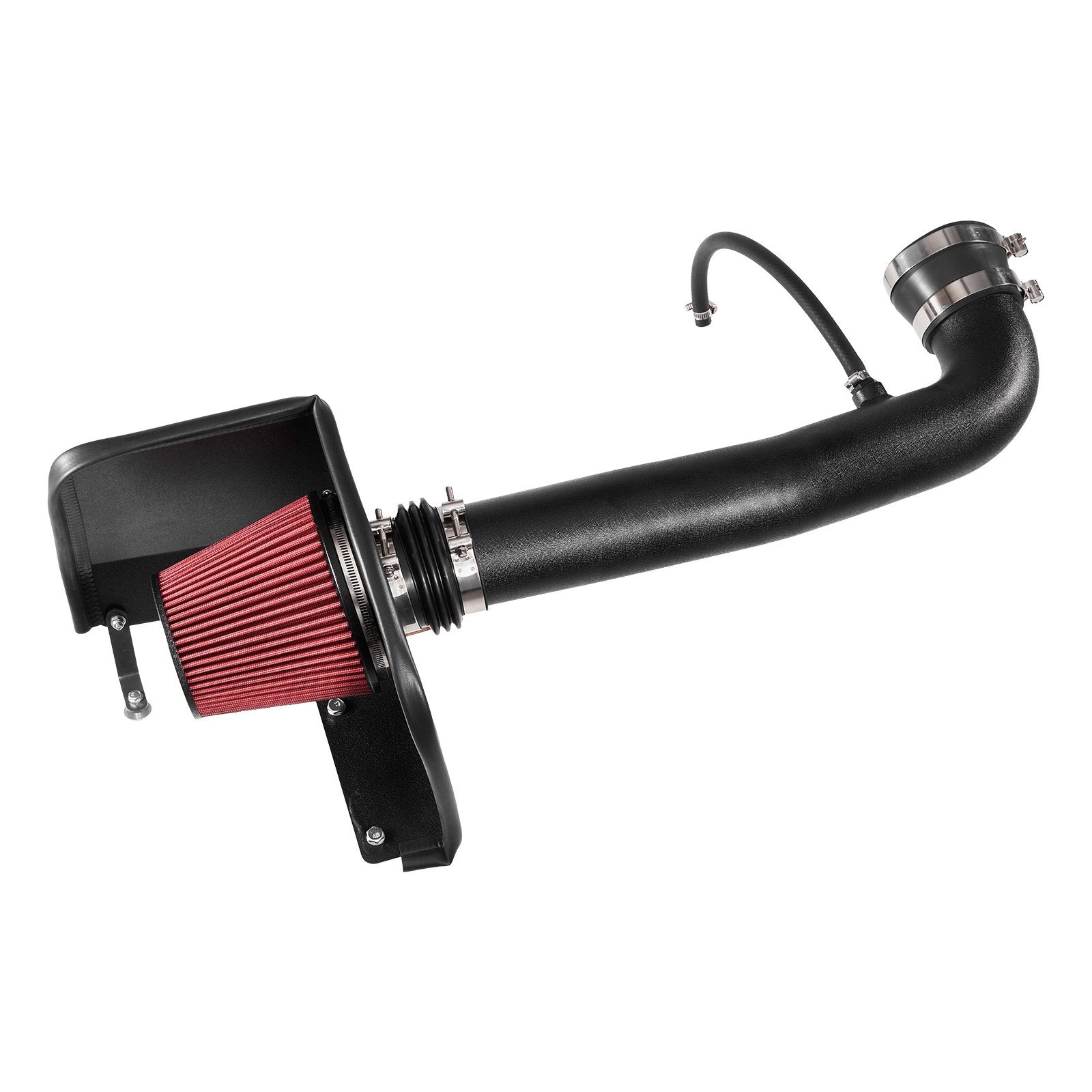 Enhanced 3.5" Cold Air Intake System & Heat Shield for 2009-2013 Chevy Silverado/GMC Sierra 1500 - Boost Horsepower & Throttle Response with High Flow Reusable Filter, Precise Fitment & Aluminum Alloy Durability