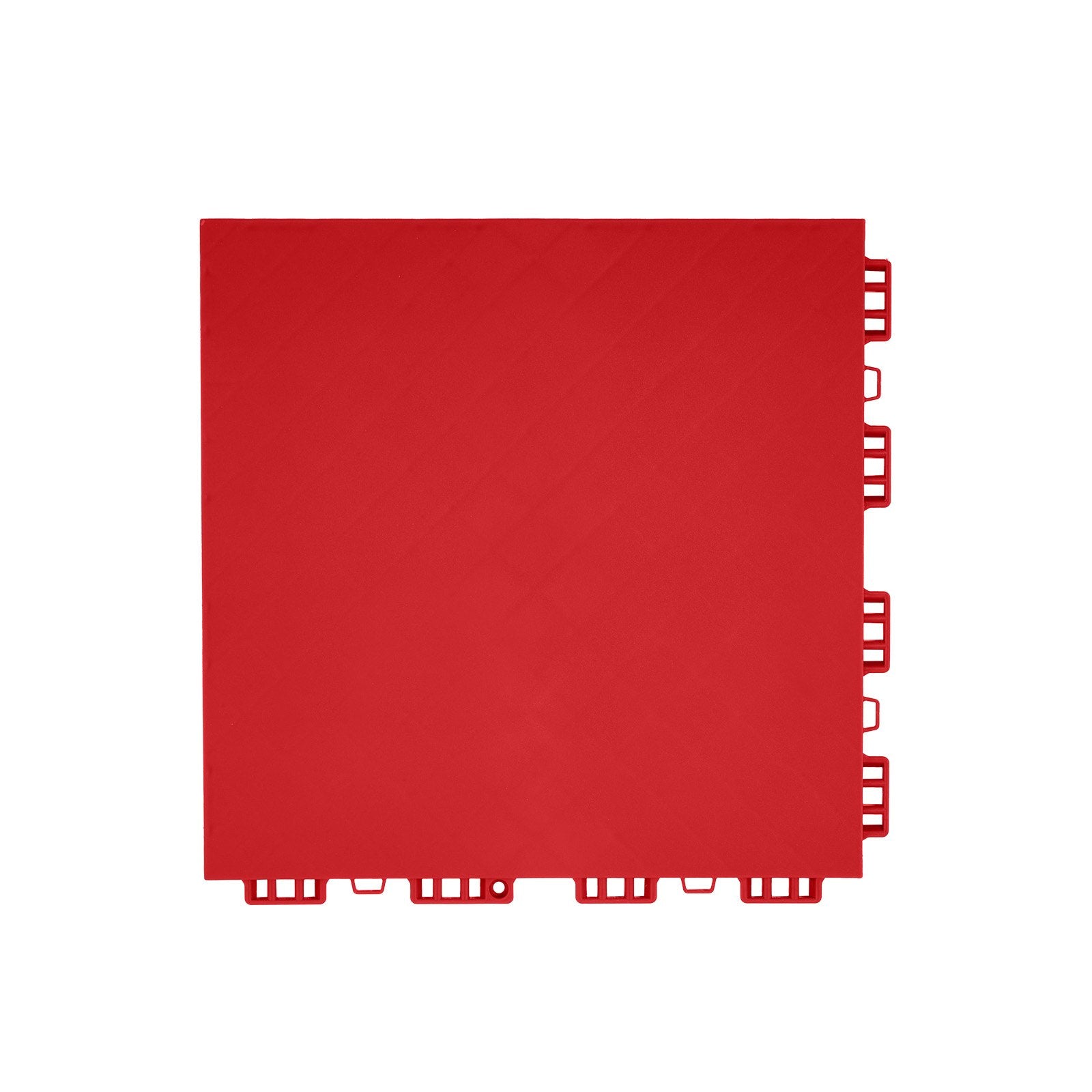 Versatile Red Dryland Hockey Floor Mat Tiles - 8 Pack Interlocking 12"x12" Training Surface for Dance & Shooting, 8 sq. ft Coverage
