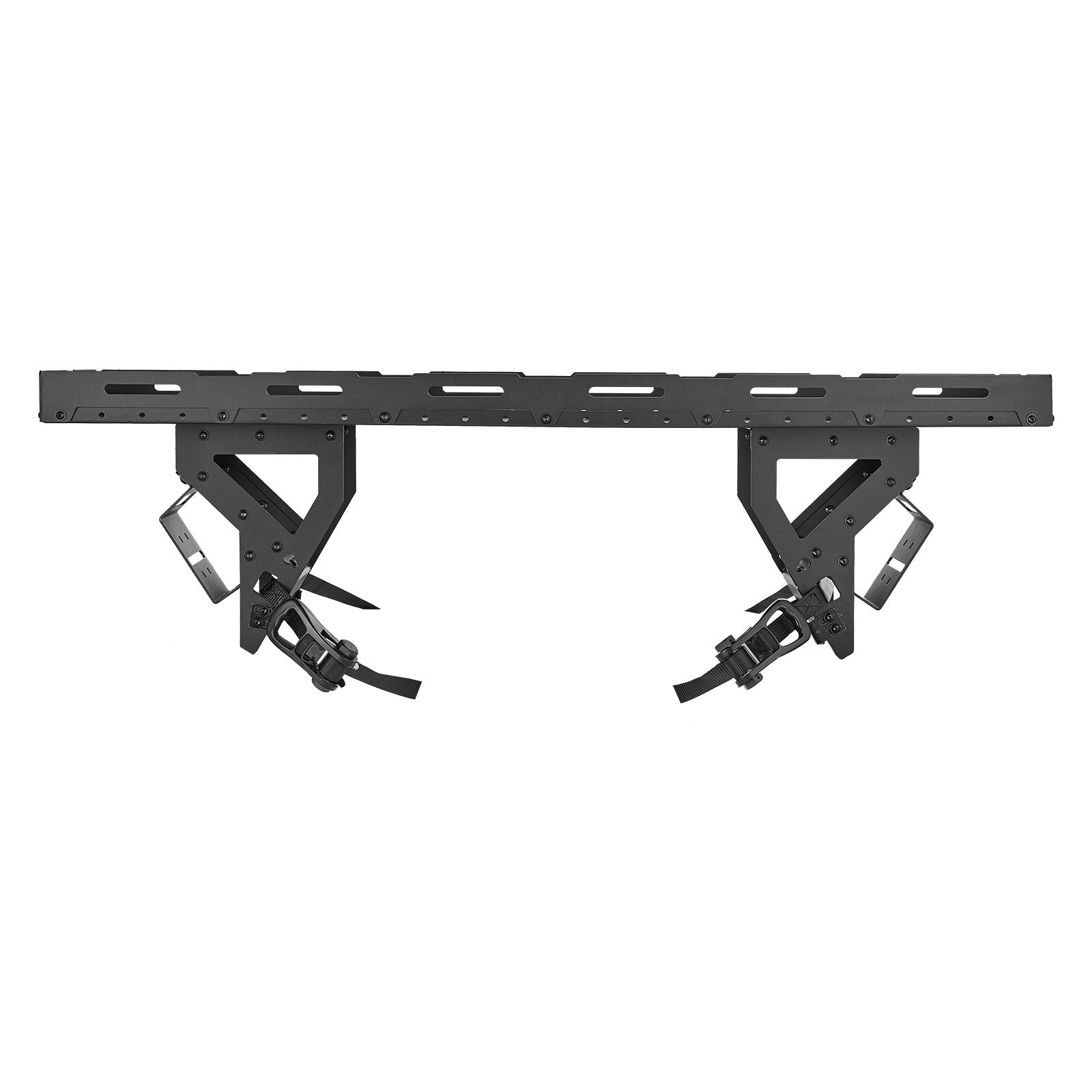 Heavy-Duty Spare Tire Cargo Basket for Jeep Wrangler 1976-2024, No-Drill Rack Tray for 30-40 Inch Tires, 80 lbs Capacity, Expanded Multi-Purpose Storage