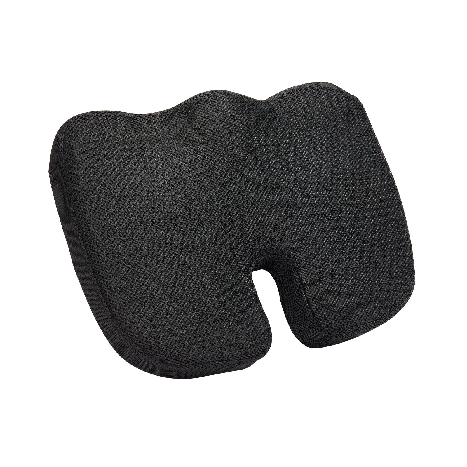 Ergonomic Cooling Gel Memory Foam Seat Cushion with U-Shaped Cutout for Pressure Relief in Wheelchairs, Cars, Offices, and Travel