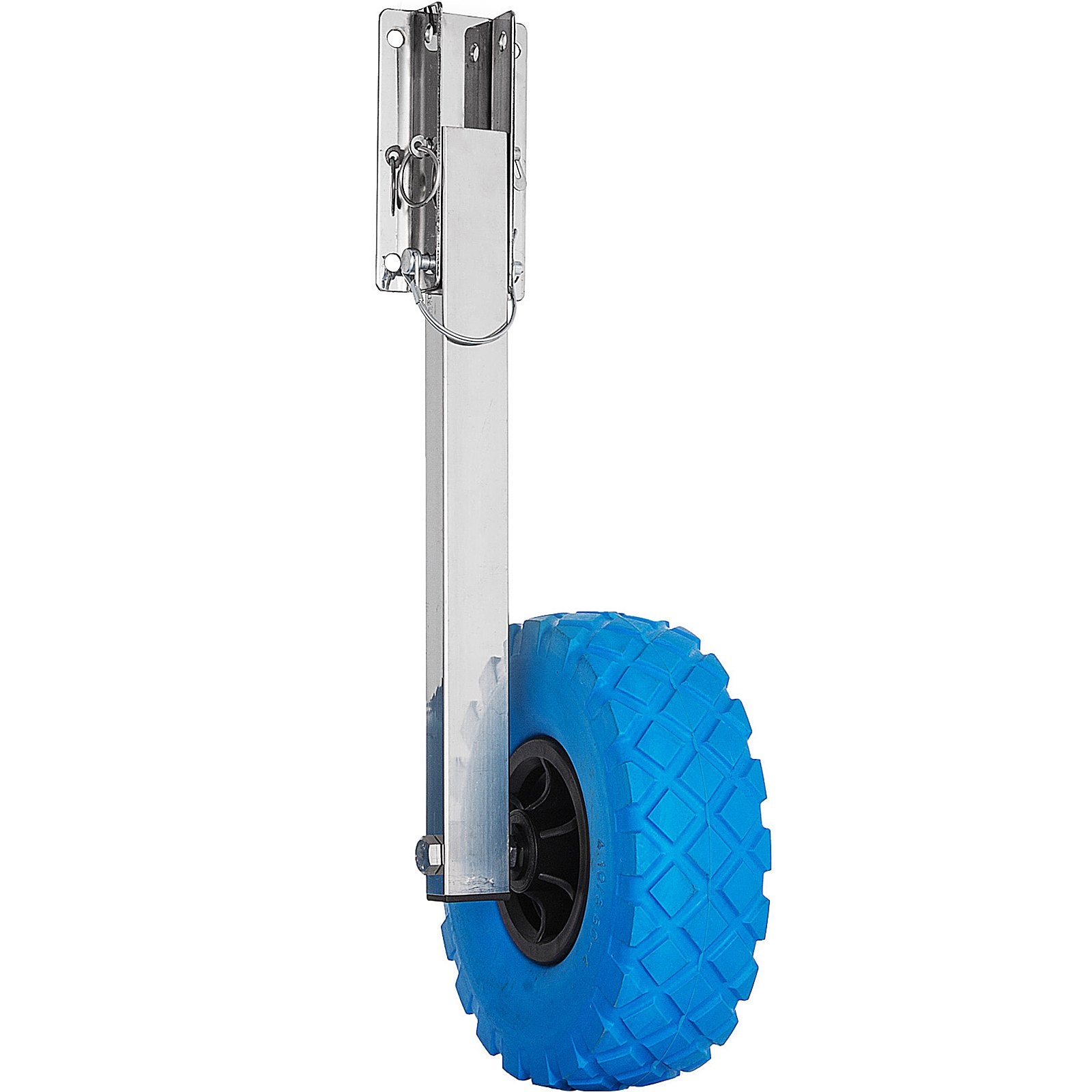 Stainless Steel Boat Transom Launching Wheels with Quick Release Pins - Durable Polyurethane Tires, 300 lbs Capacity, Easy Assembly