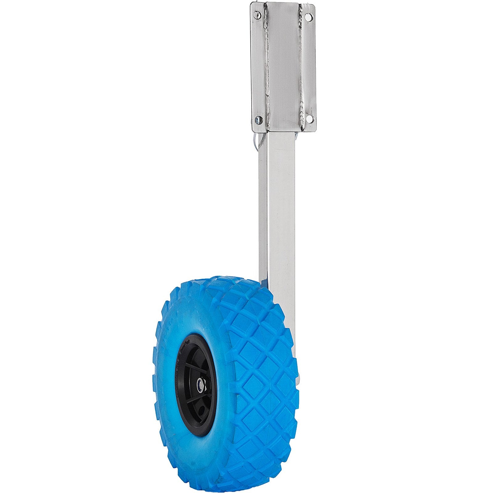 Stainless Steel Boat Transom Launching Wheels with Quick Release Pins - Durable Polyurethane Tires, 300 lbs Capacity, Easy Assembly