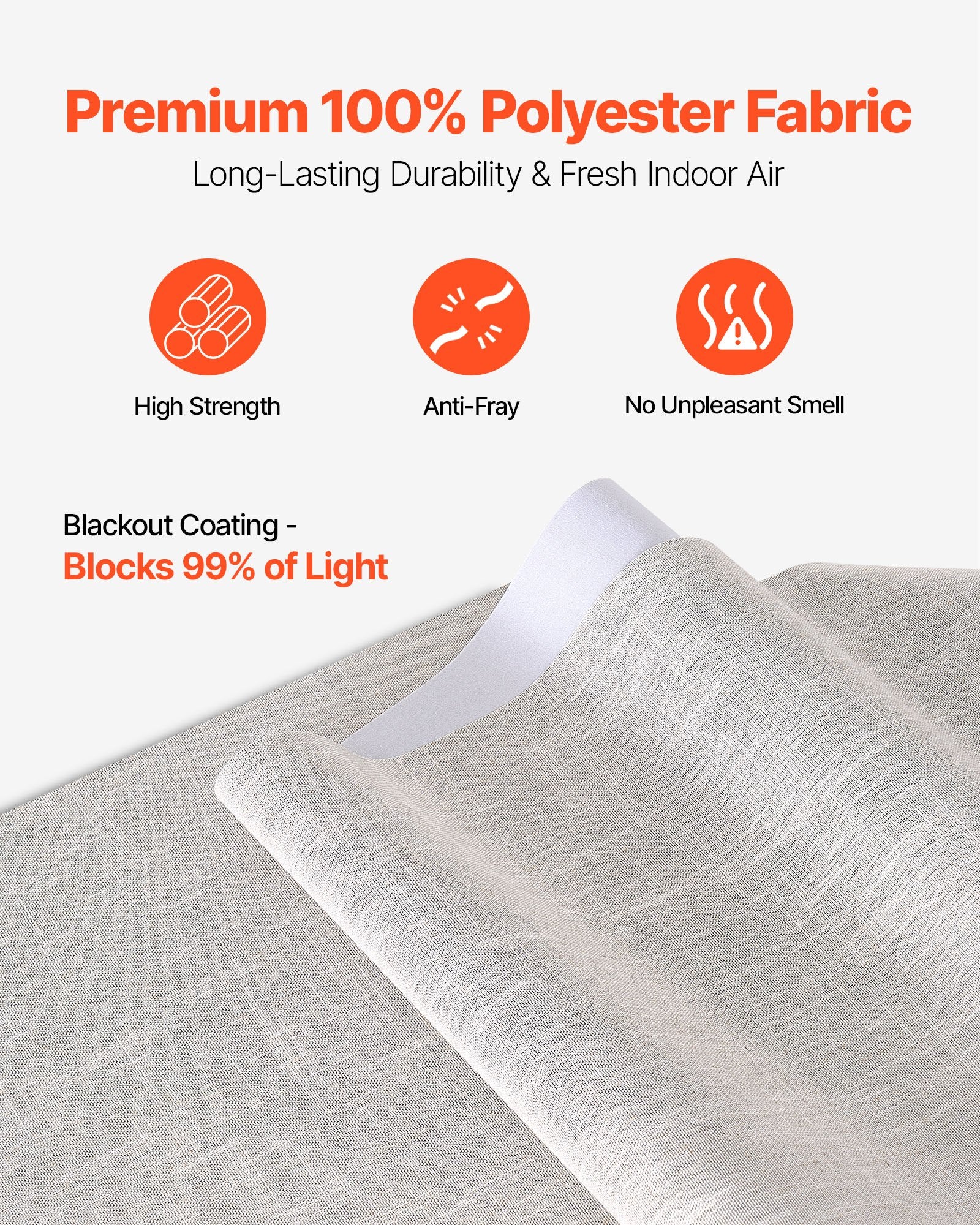 Adjustable Panel Track Blinds, Blackout Curtains for Sliding and Patio Doors, 45.8-86 in Wide, 96 in Tall, Light Gray, Room Divider