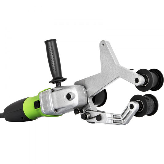 VEVOR Pipe Tube Polisher Sander 7\"/180 mm Max Pipe Diameter,Sander Polisher Grinder 110V 800W,Professional Belt Sander Grinding Machine 6 Speeds Adjustable,for Burnishing Finishing Stainless Steel