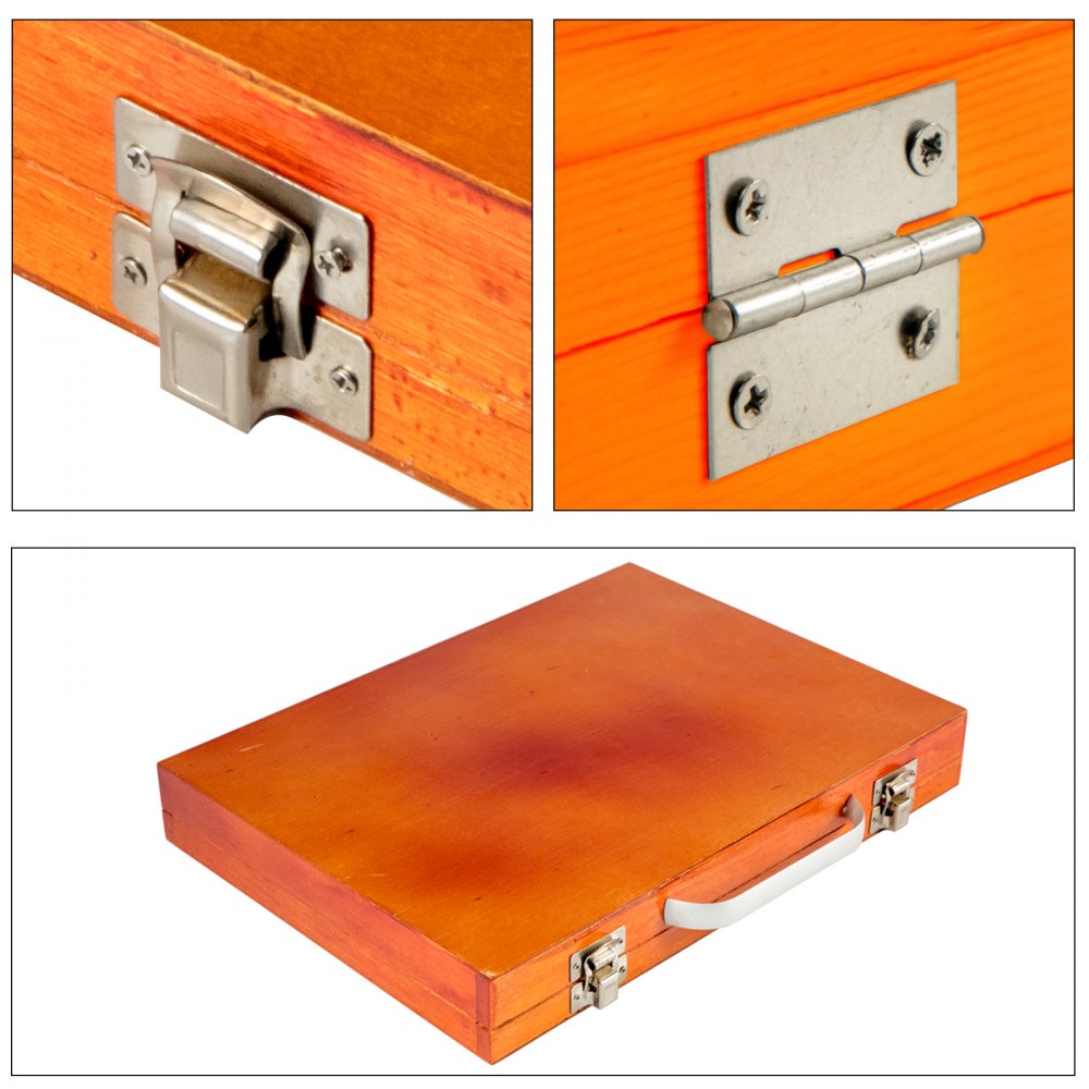 VEVOR Woodworking 12pcs Lathe Chisel，Wood Carving Hand Chisel 3-3/4Inch Blade Length, Wood Turning Tools with Wooden Storage Case, for Wood Carving Root Carving Furniture Carving Lathes