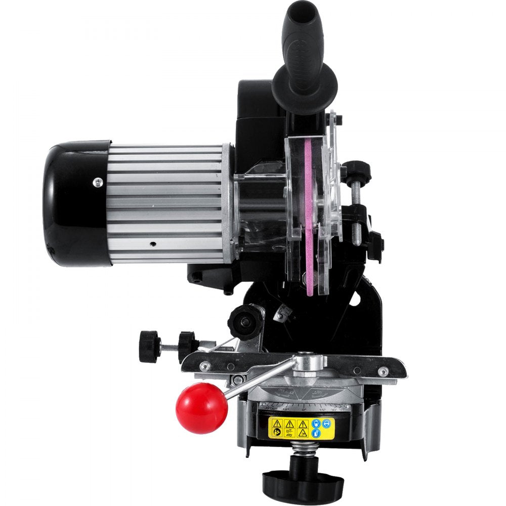 VEVOR Chainsaw Sharpener 230W, Professional Multi-Angle Adjustable Chain Grinder 3000RPM, Electric Chainsaw Blade Sharpener for 1/4\" to 2/5\" Chains