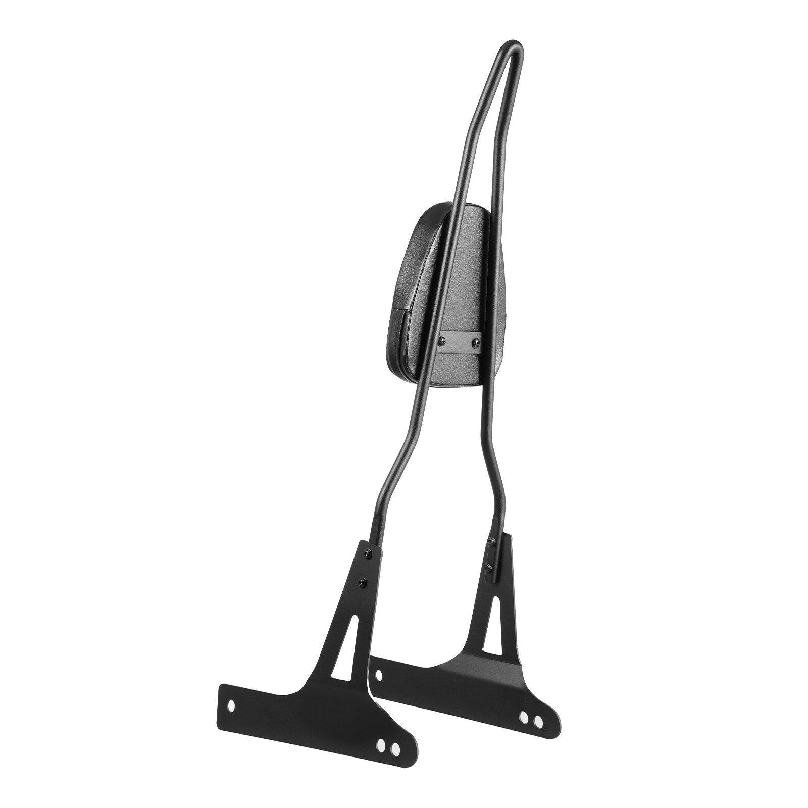 Detachable 29" Black Motorcycle Sissy Bar Backrest for Harley-Davidson Dyna, Street Glide, Road King - Comfort & Style for Long Rides