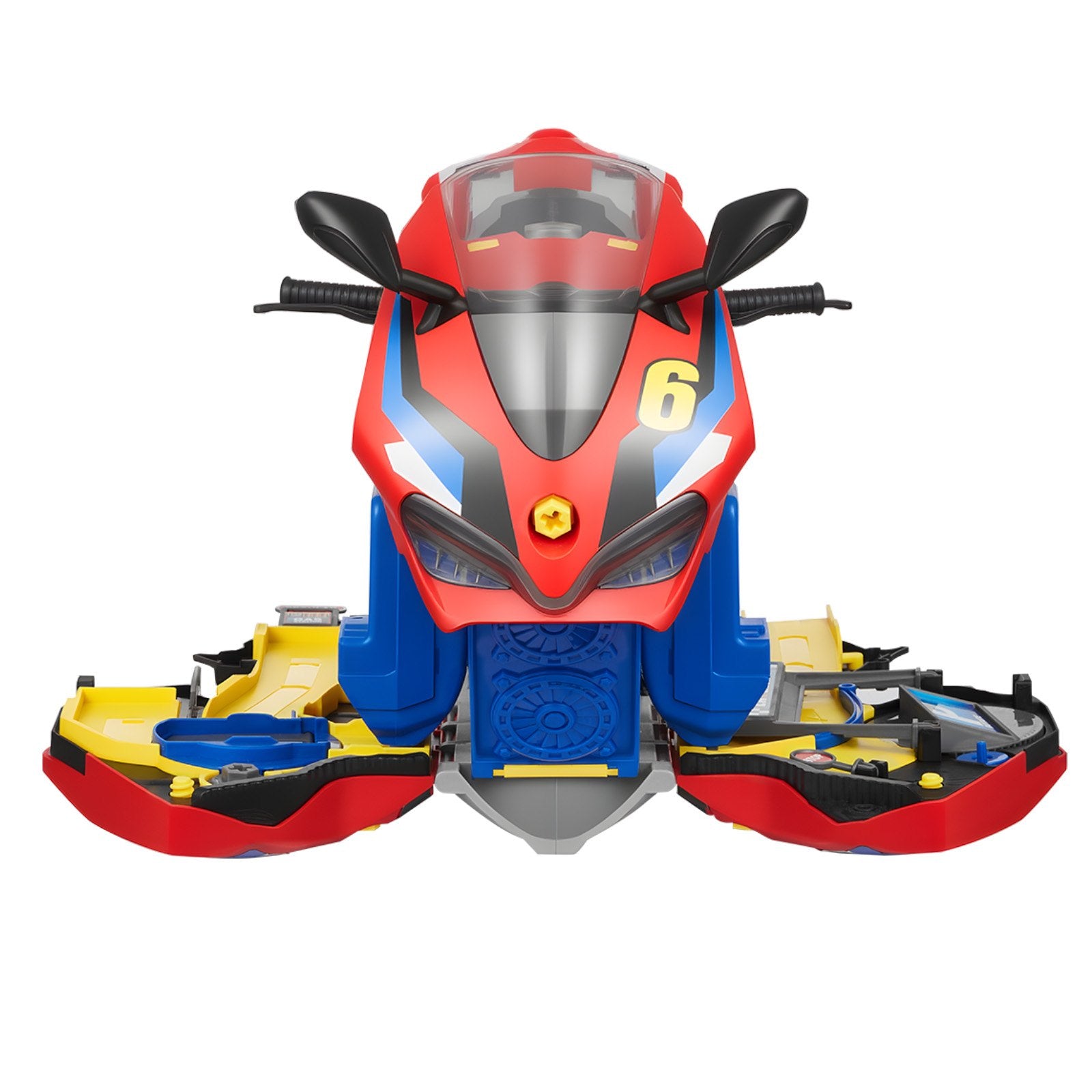 25-Piece Motorcycle Engine Toy for Kids - Interactive Mechanic Workshop Set with Removable Parts, Lights, Sounds, Simulated Racing Fun, Ages 3+