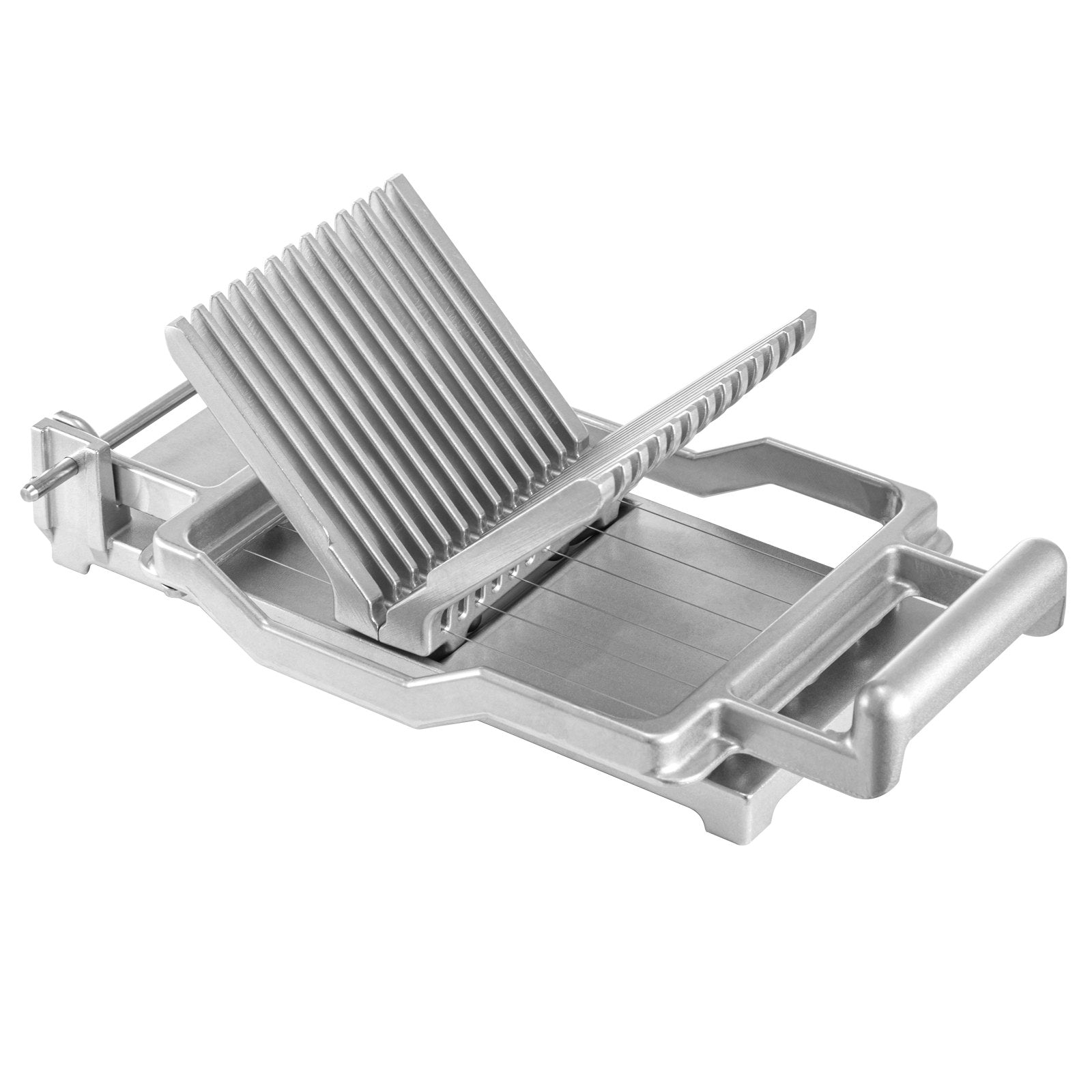 Premium Aluminum Cheese Cutter with Replaceable Wire Blades, 1 cm & 2 cm Stainless Steel Slicer for Kitchen Cooking & Baking Tools
