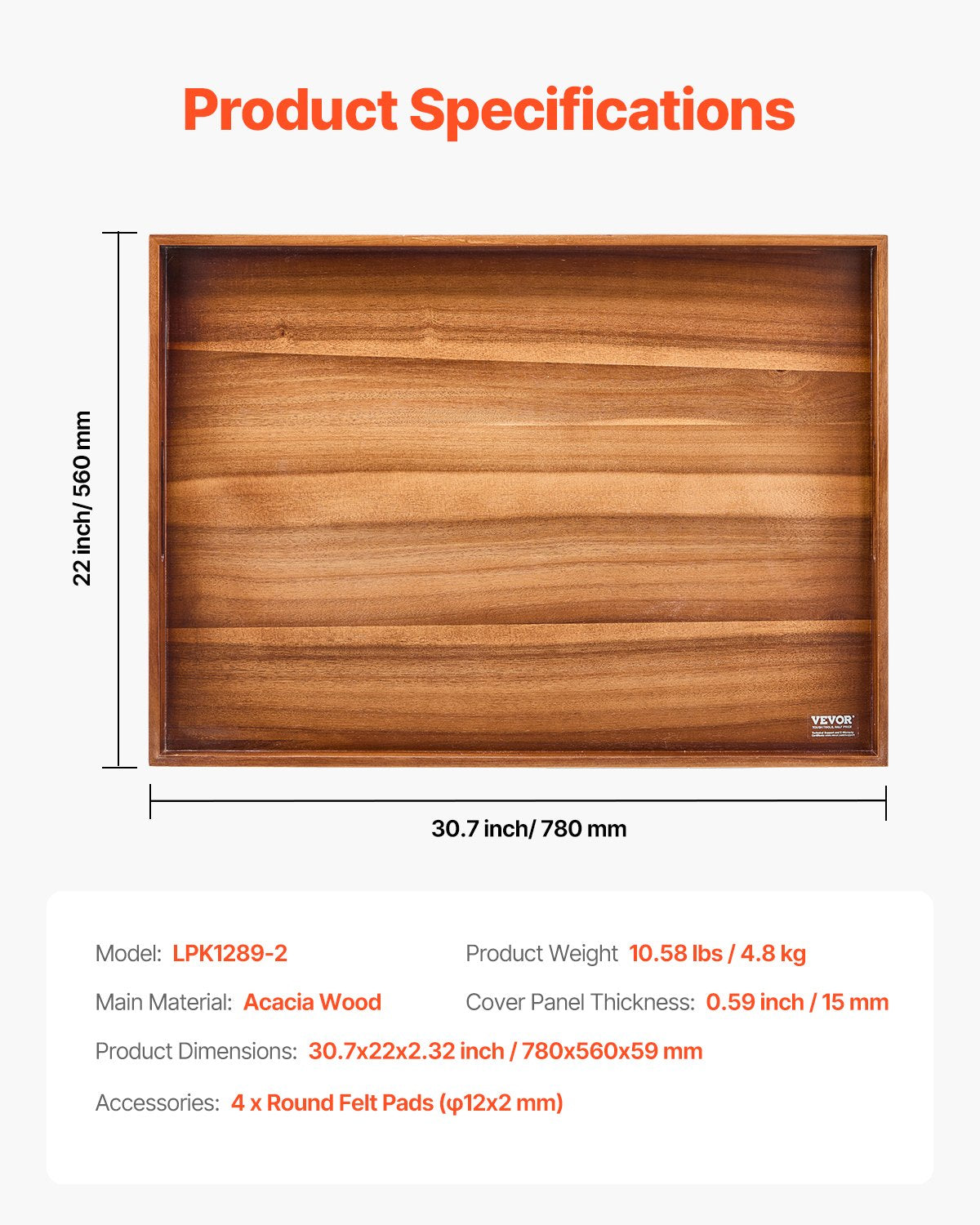 Acacia Wood Noodle Board Stove Top Cover with Handles for Gas & Electric Stoves, RV & Kitchen Sink Counter Space Solution