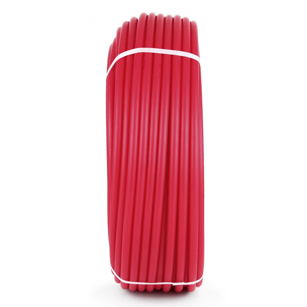 VEVOR 3/4" X 300Ft PEX Tubing Oxygen Barrier O2 EVOH Pex-B Red Hydronic Radiant Floor Heat Heating System Pex Pipe Pex Tube ,3/4" O2-Barrier, 300Ft/Red
