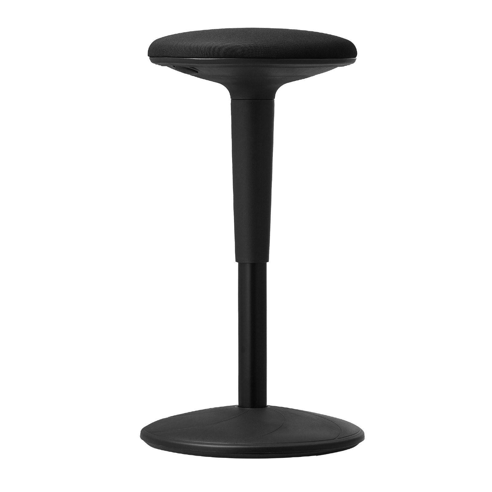 Adjustable Wobble Chair for Improved Focus & Posture - Ideal Flexible Seating for Schools, Offices & Home with 8° Tilt, 360° Rocking, Black