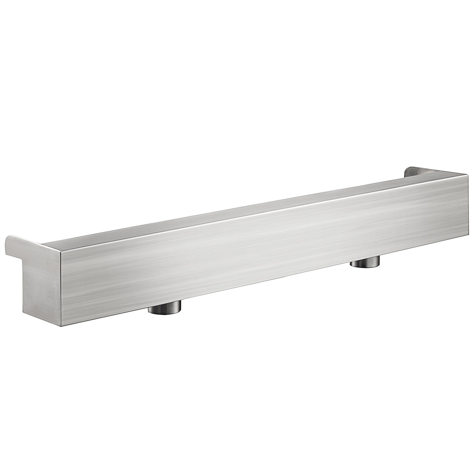Elevate Your Outdoor Space with Patiolife's 23.6" Stainless Steel Pool Waterfall – Sleek Rectangular Spillway for Gardens, Pools, and DIY Installations