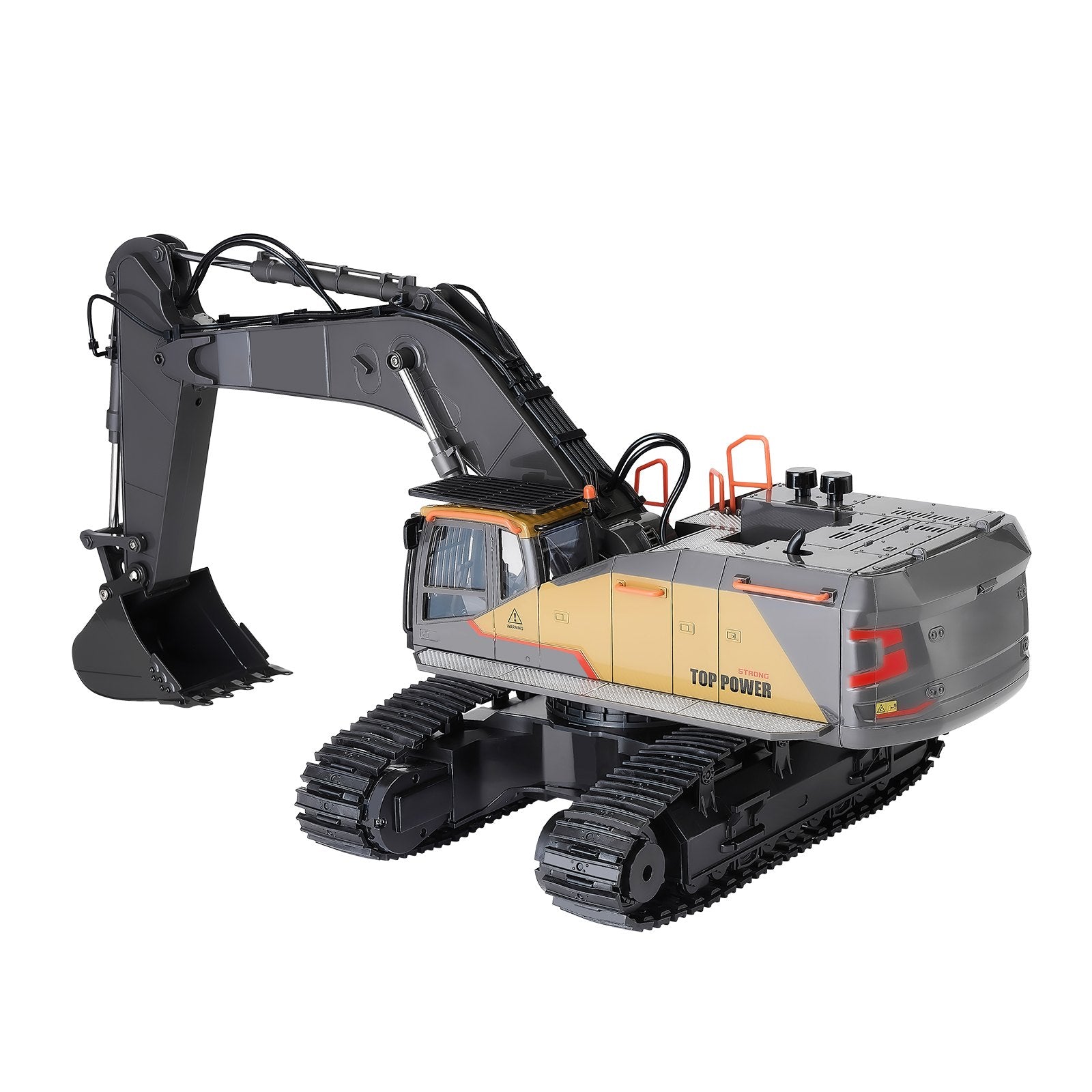 Remote Control Excavator Toy for Kids, 22-Channel 1:14 Scale Digger with Metal Shovel, Lights, Sounds, and Durable Tracks – Perfect Construction Vehicle Gift