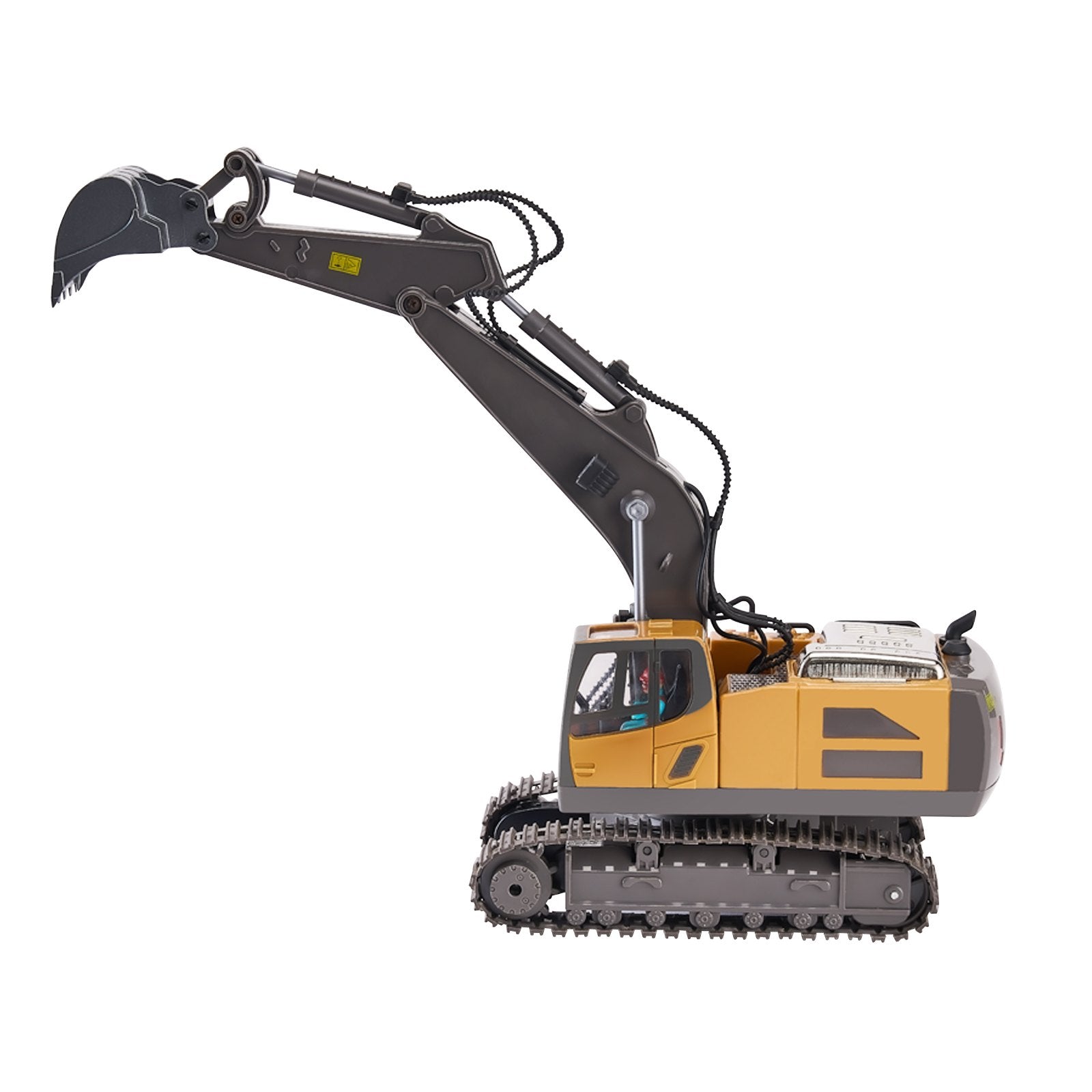 Remote Control Excavator Toy for Kids, 22-Channel 1:14 Scale Digger with Metal Shovel, Lights, Sounds, and Durable Tracks – Perfect Construction Vehicle Gift