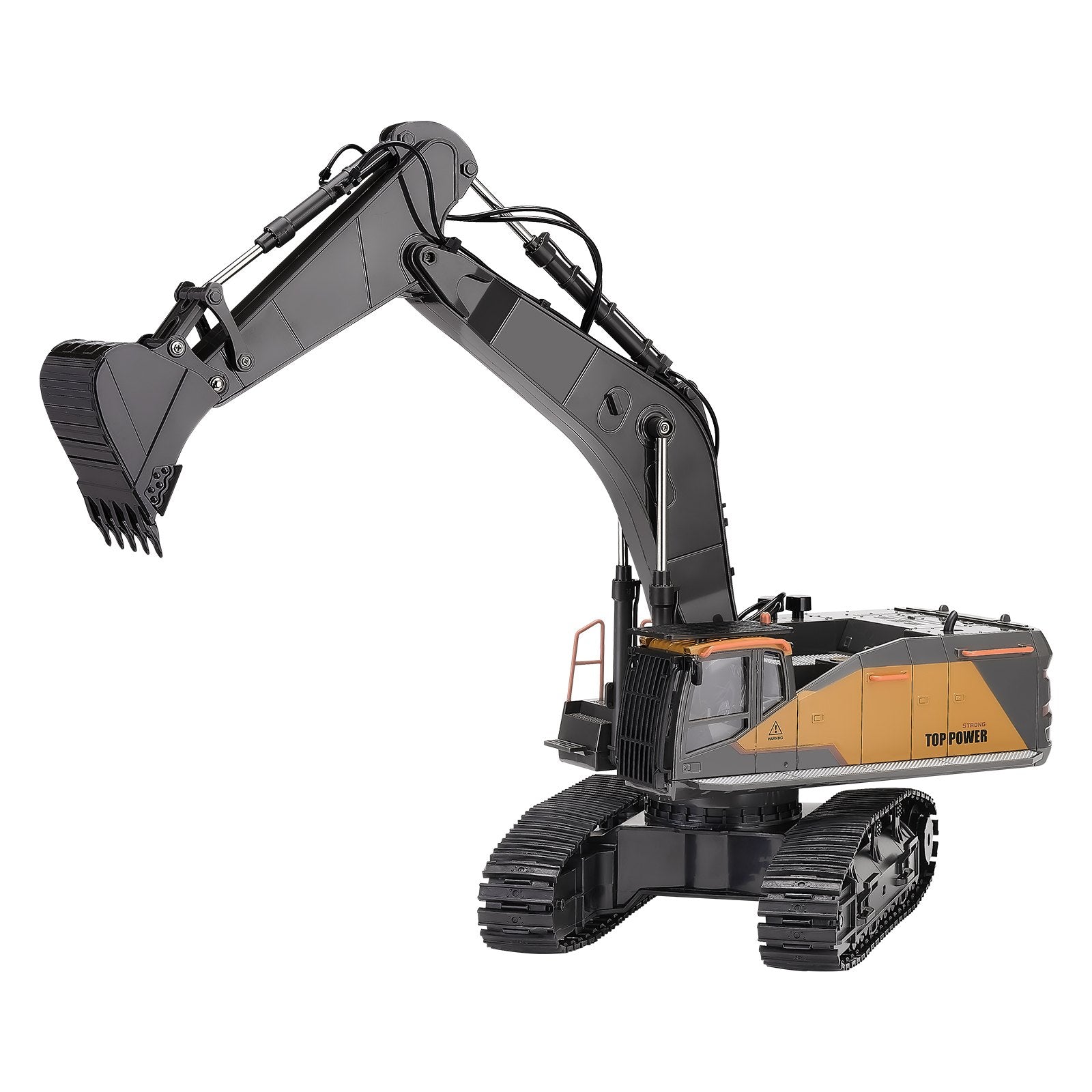 Remote Control Excavator Toy for Kids, 22-Channel 1:14 Scale Digger with Metal Shovel, Lights, Sounds, and Durable Tracks – Perfect Construction Vehicle Gift