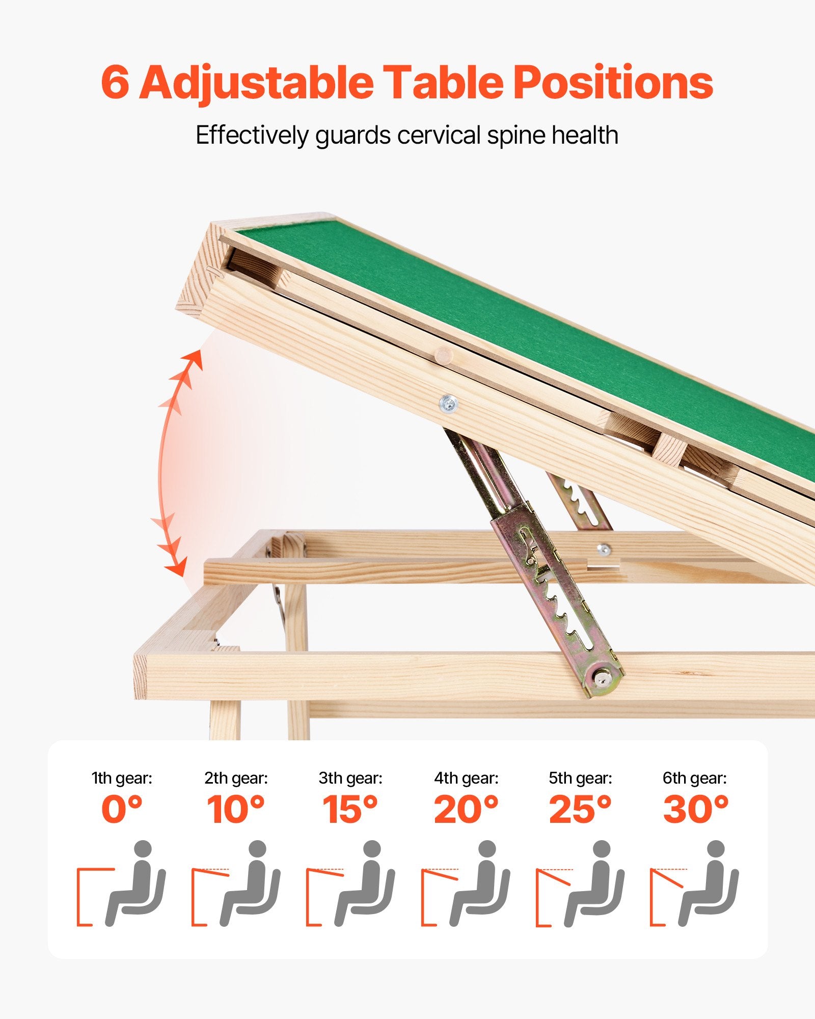 Portable 1500-Piece Puzzle Table with Folding Legs, 4 Drawers, Cover, Felt Surface, 6 Angle Tilt, Ideal Gift for Puzzle Enthusiasts