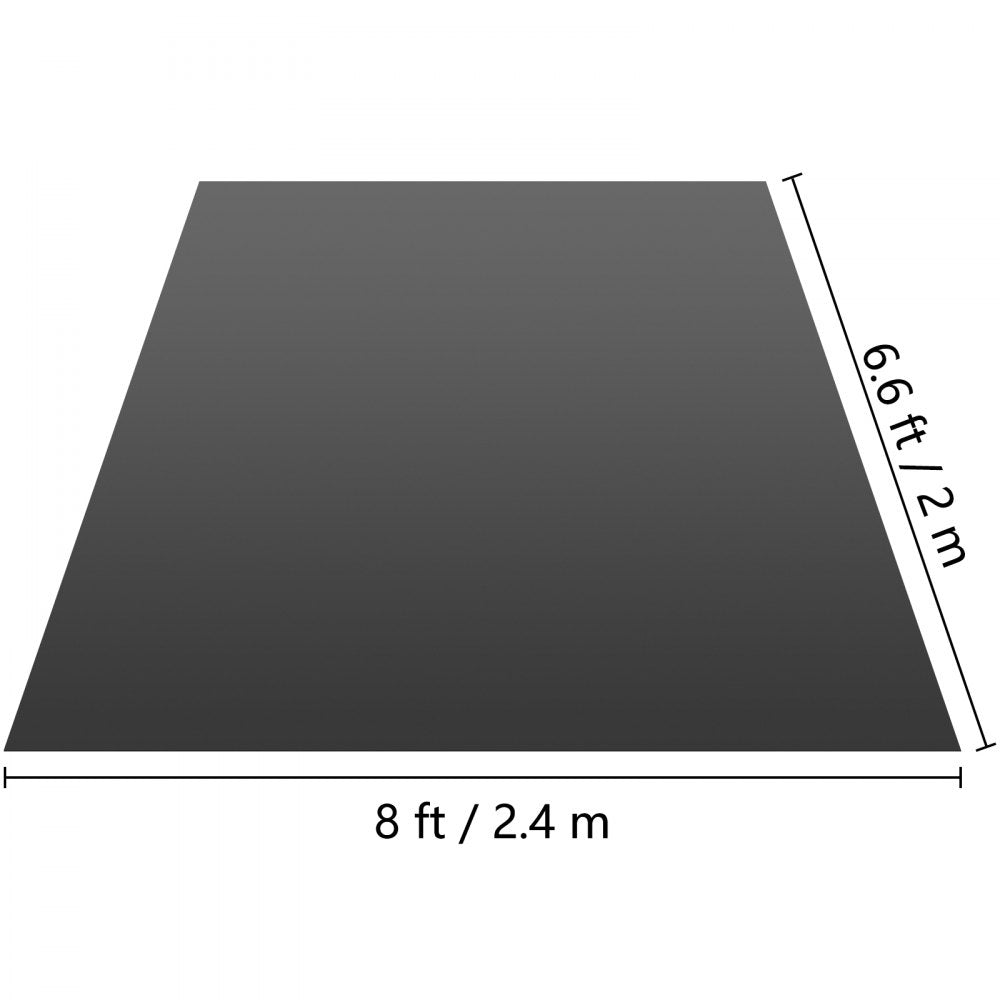Portable Non-Slip PVC Dance Floor Roll for Ballet Practice - 6.6 x 7.9 ft, 1.5mm Thickness, Easy to Clean, Wear-Resistant Surface