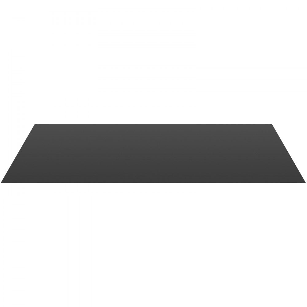 Portable 6.6x15.7ft Non-Slip PVC Dance Floor Roll for Ballet Practice with Easy Cleaning, 1.5mm Thick, Grey/Black, Wear-Resistant