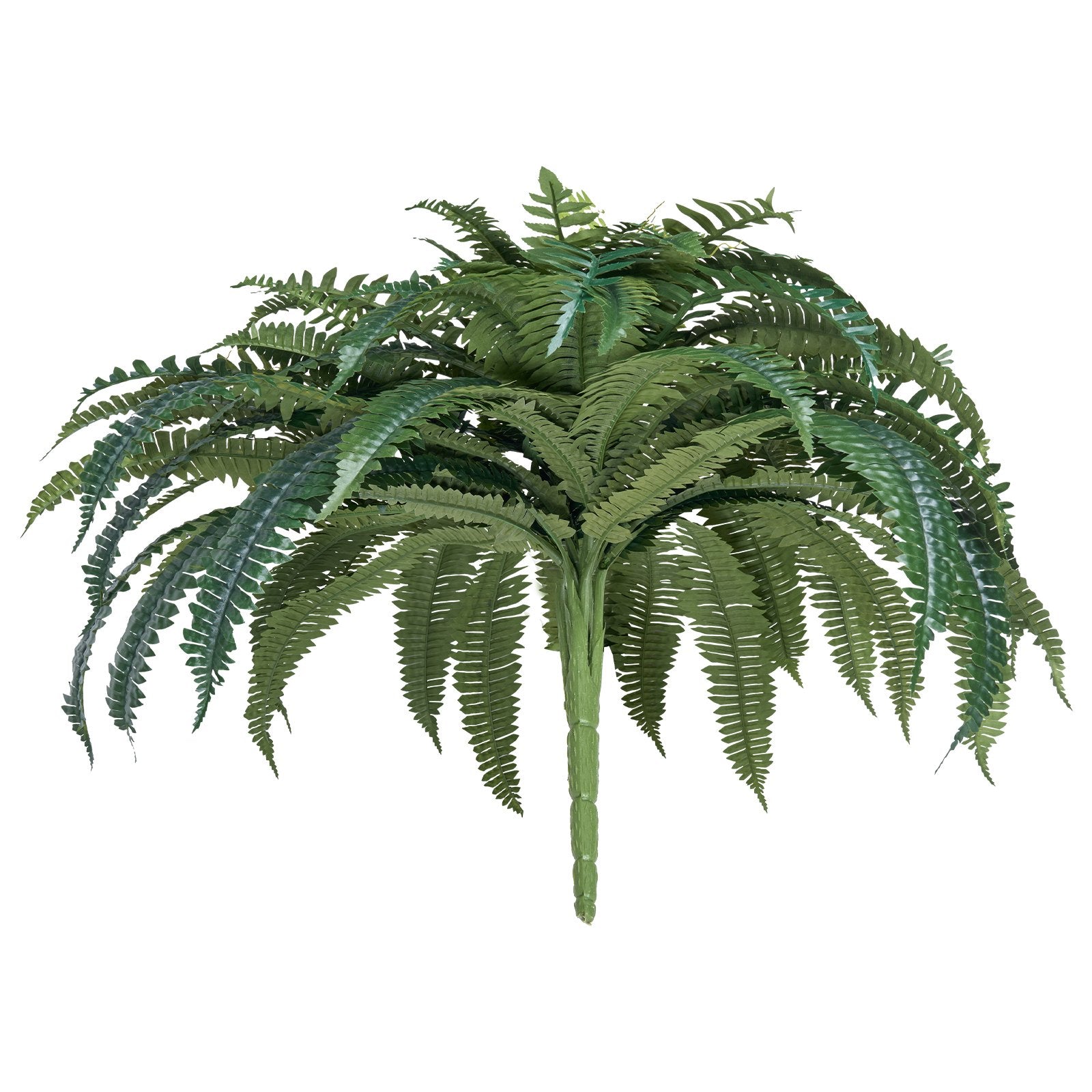 Large Lifelike Hanging Boston Ferns - Faux Plant Wall Decor with 88 Branches, Perfect for Home, Office, and Outdoor Spaces (Pot Not Included)
