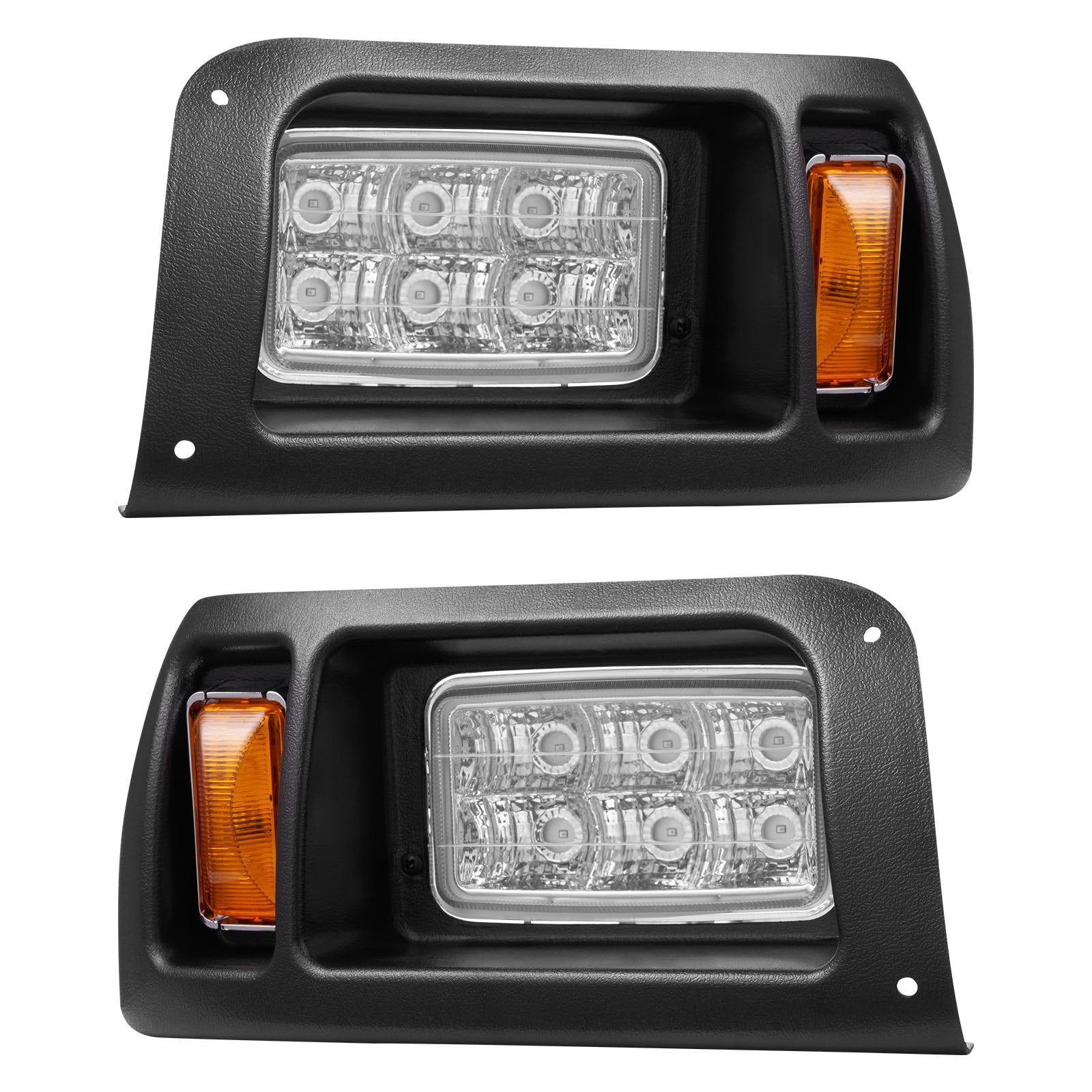 Upgrade Your Club Car DS 1993-Up with a 12V Street Legal LED Light Kit – Headlights, Taillights, Turn Signals & More for Safe Night Driving