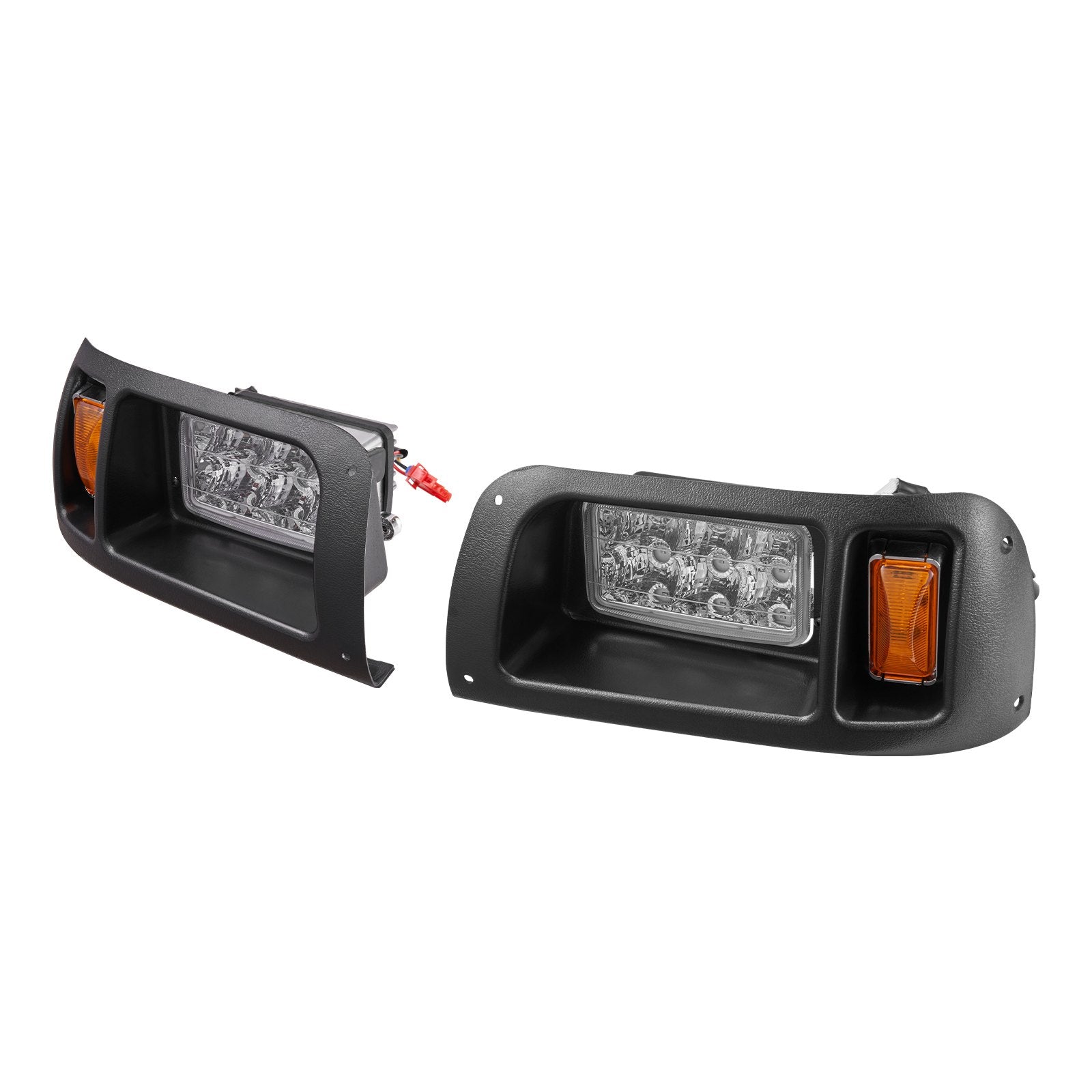Upgrade Your Club Car DS 1993-Up with a 12V Street Legal LED Light Kit – Headlights, Taillights, Turn Signals & More for Safe Night Driving