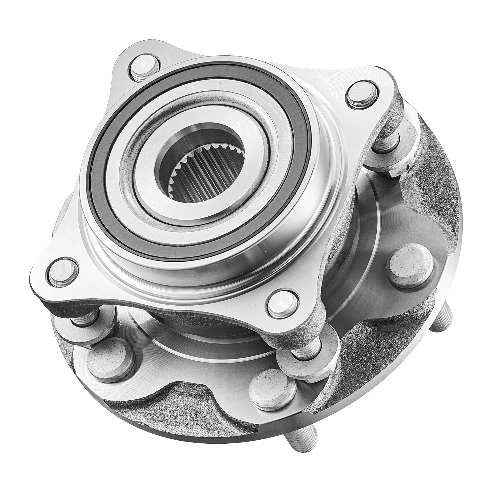 Premium Front Wheel Bearing & Hub Assembly for 2021 Toyota 4Runner Tacoma 4WD - OEM 515201, Heavy-Duty, Precise Fit, Easy Install
