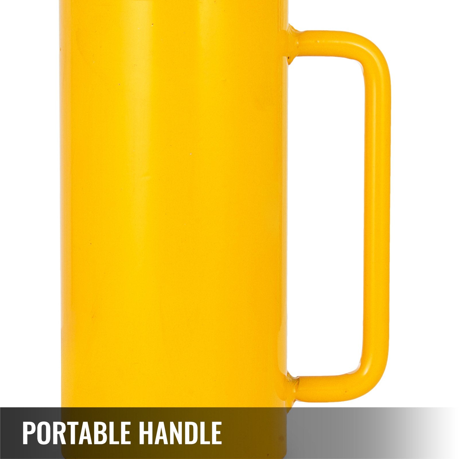 Heavy-Duty 20T Hollow Hydraulic Cylinder Jack with 100mm Ram, Ideal for Cars, Vans, Boats, Trucks, Caravans - Portable and Versatile Lifting Tool