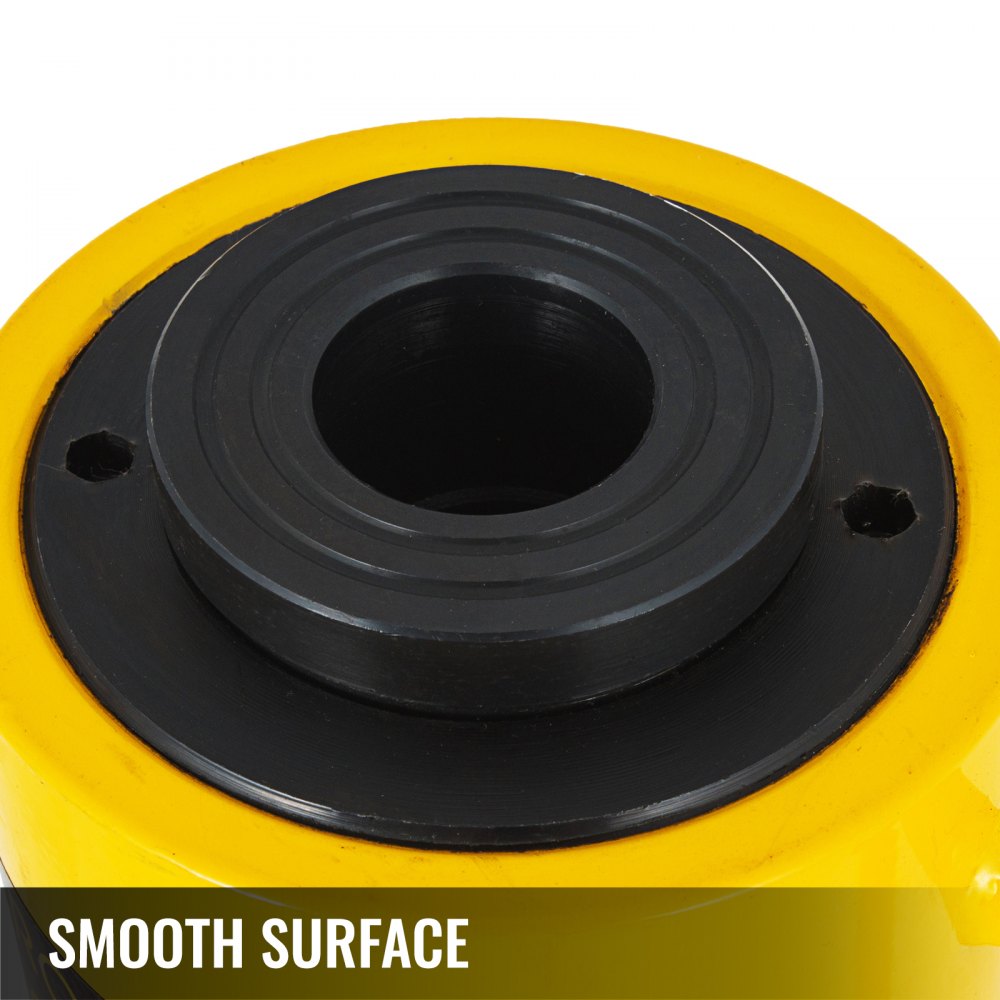 30ton 4"  100mm Stroke Hollow Hydraulic Cylinder Jack Straightening Metal Single Acting