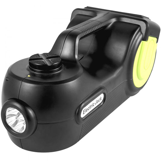 VEVOR Electric Car Jack 5 Ton Car Jack Hydraulic, Electric Floor Jack with Electric Impact Wrench, LED Light Hydraulic Jack Car Repair Tool, 155-530mm Lifting Range for SUV MPV Sedan Truck Repair