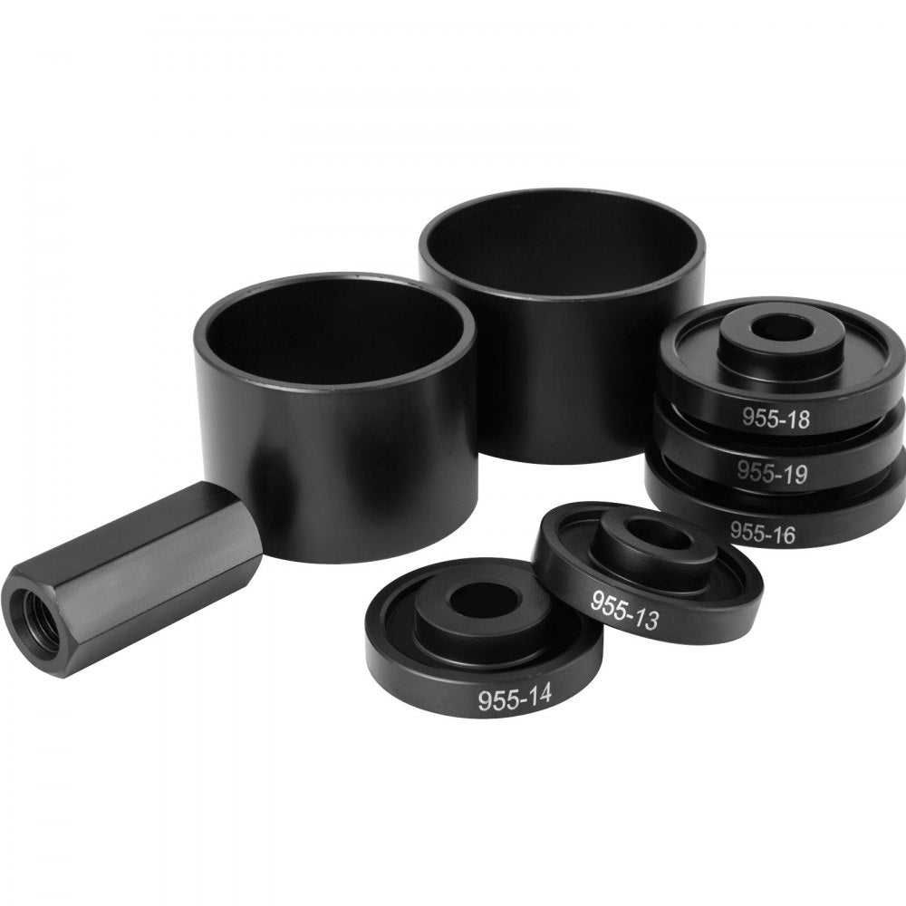 Comprehensive 25-Piece Front Wheel Bearing Adapter and Puller Kit for FWD Cars and Light Trucks - Durable 45# Steel Construction for Easy Removal and Installation