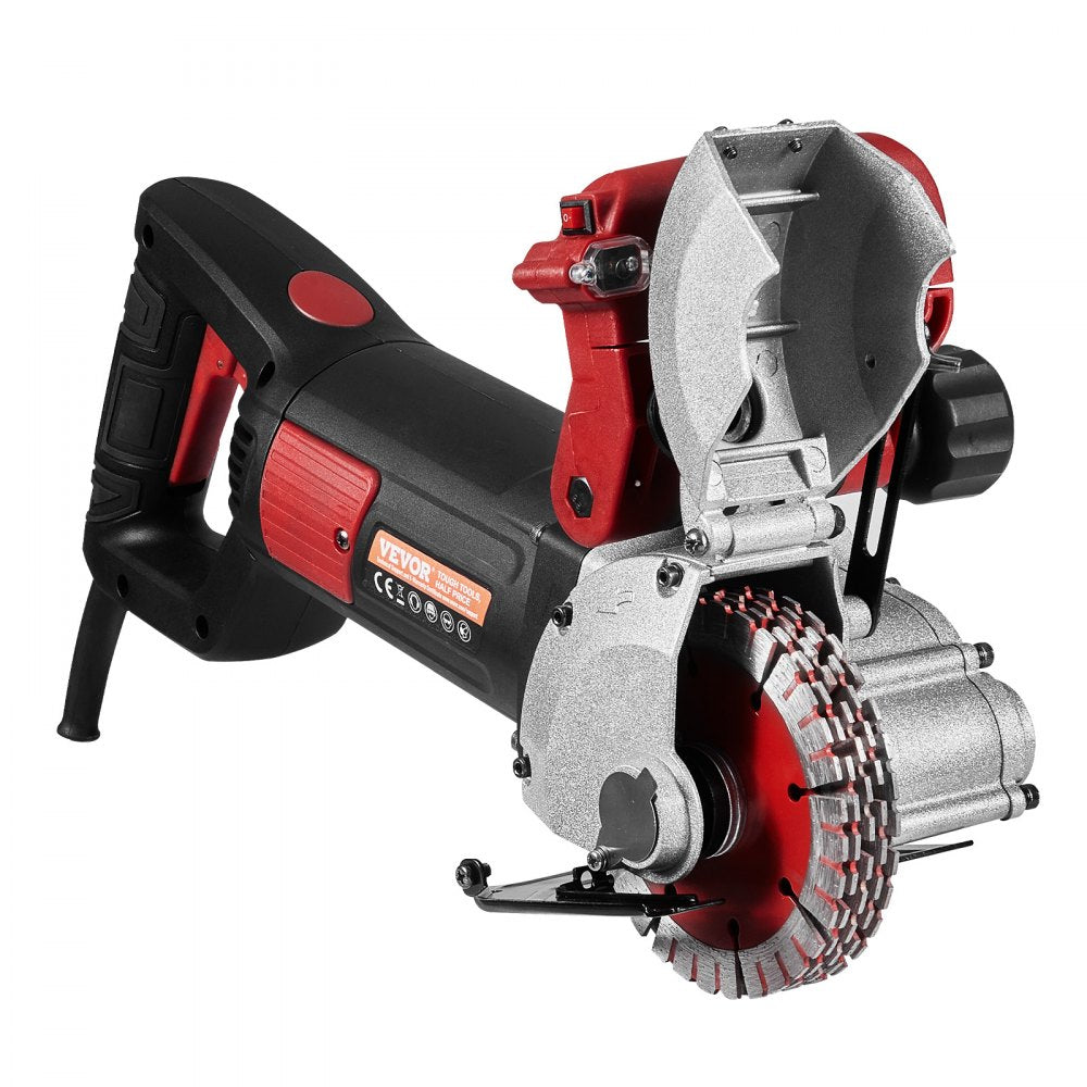 Vevor 5" Wall Chaser Slotting Machine 4000w Wall Groove Cutting Concrete Saw