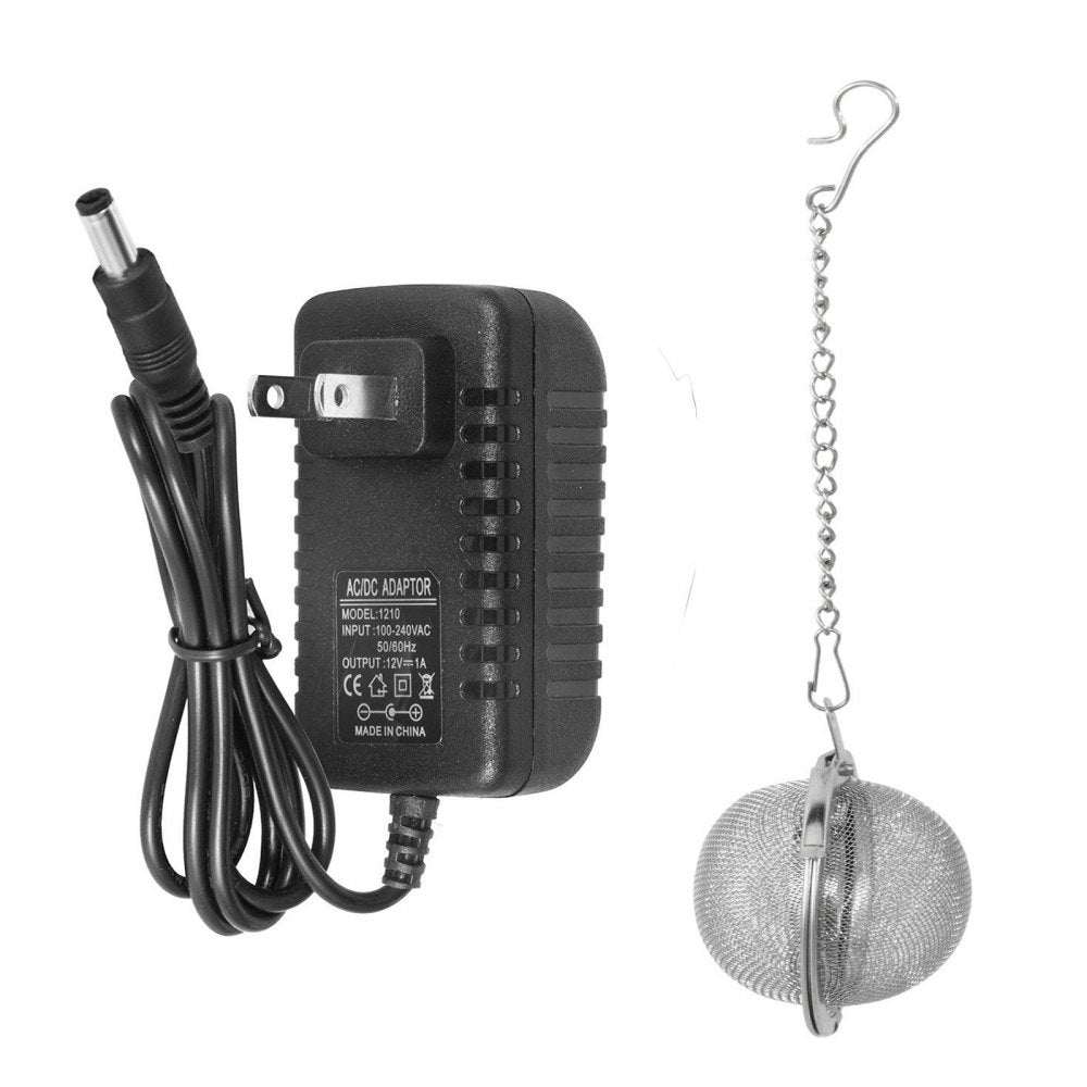 VEVOR Ultrasonic Vinyl Record Cleaner 6L 40kHz Vinyl Ultrasonic Cleaning Machine Knob Control Record Ultrasonic Cleaner 8 Records Vinyl Sonic Cleaner Stainless Steel Tank w/ Mechanical Heater & Timer