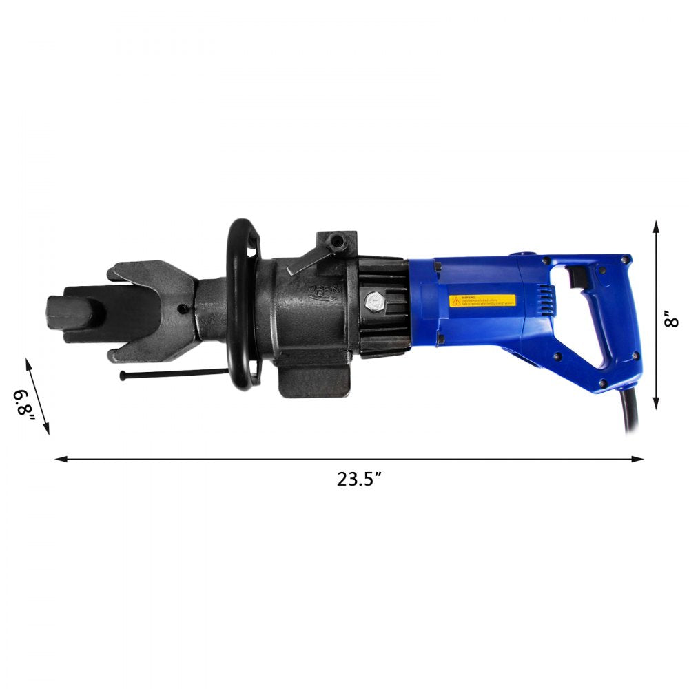 Portable Electric Hydraulic Rebar Bender Machine 800W for Steel Rope and Rebar Bending Tasks