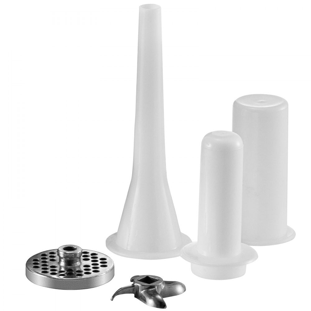 VEVOR Electric Meat Grinder, 661 Lbs/Hour 1100 W Meat Grinder Machine, 1.5 HP Electric Meat Mincer with?2?Grinding?Plates,?Sausage?Kit Set Meat Grinder Heavy Duty, Home Kitchen & Commercial Use Red