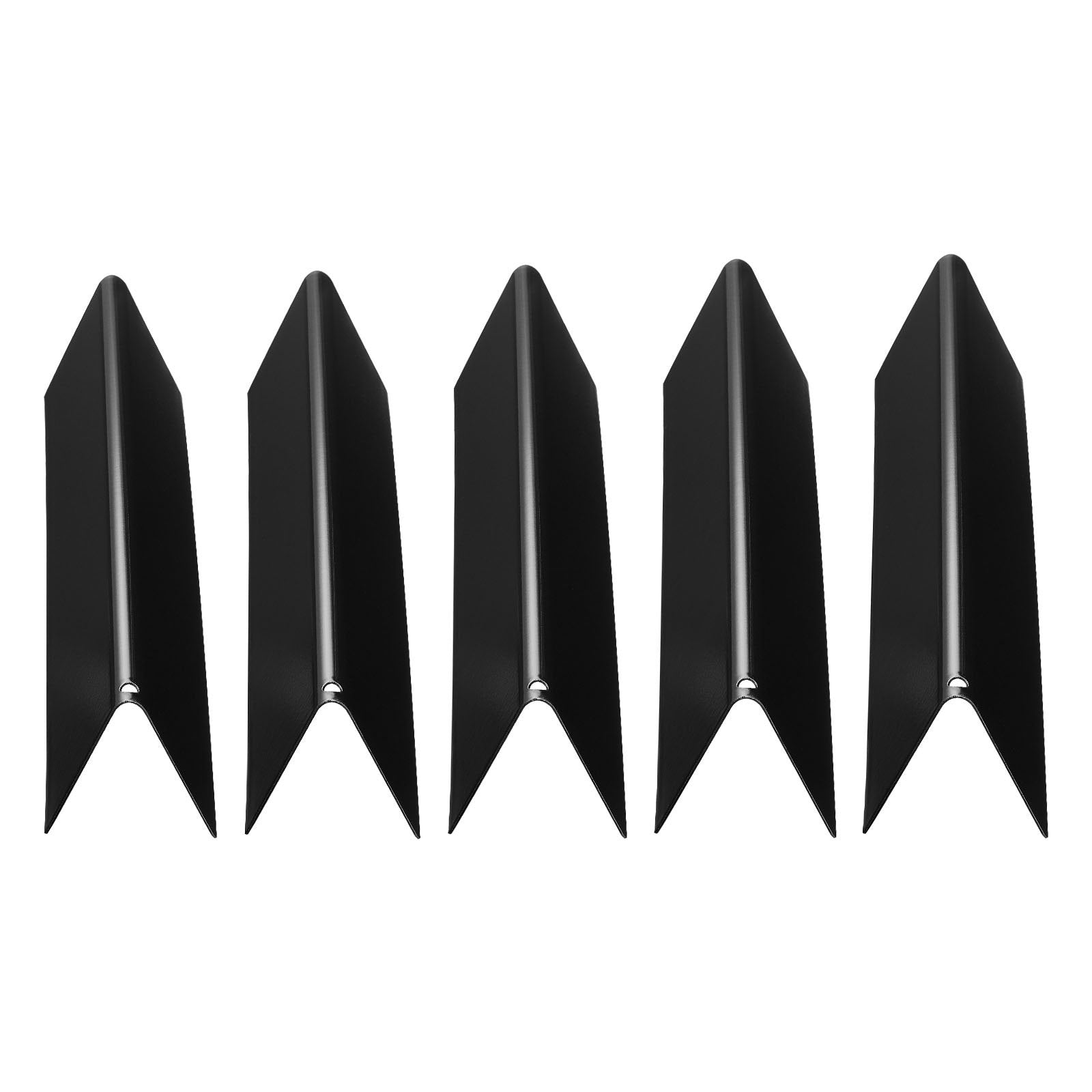 Enhanced Flavorizer Bars - 15" Grill Replacement for Weber Spirit I & II 300, E-310, S-310, E-320 - Porcelain Steel Heat Plate, 5-Pack, Durable & Versatile Grilling Accessory