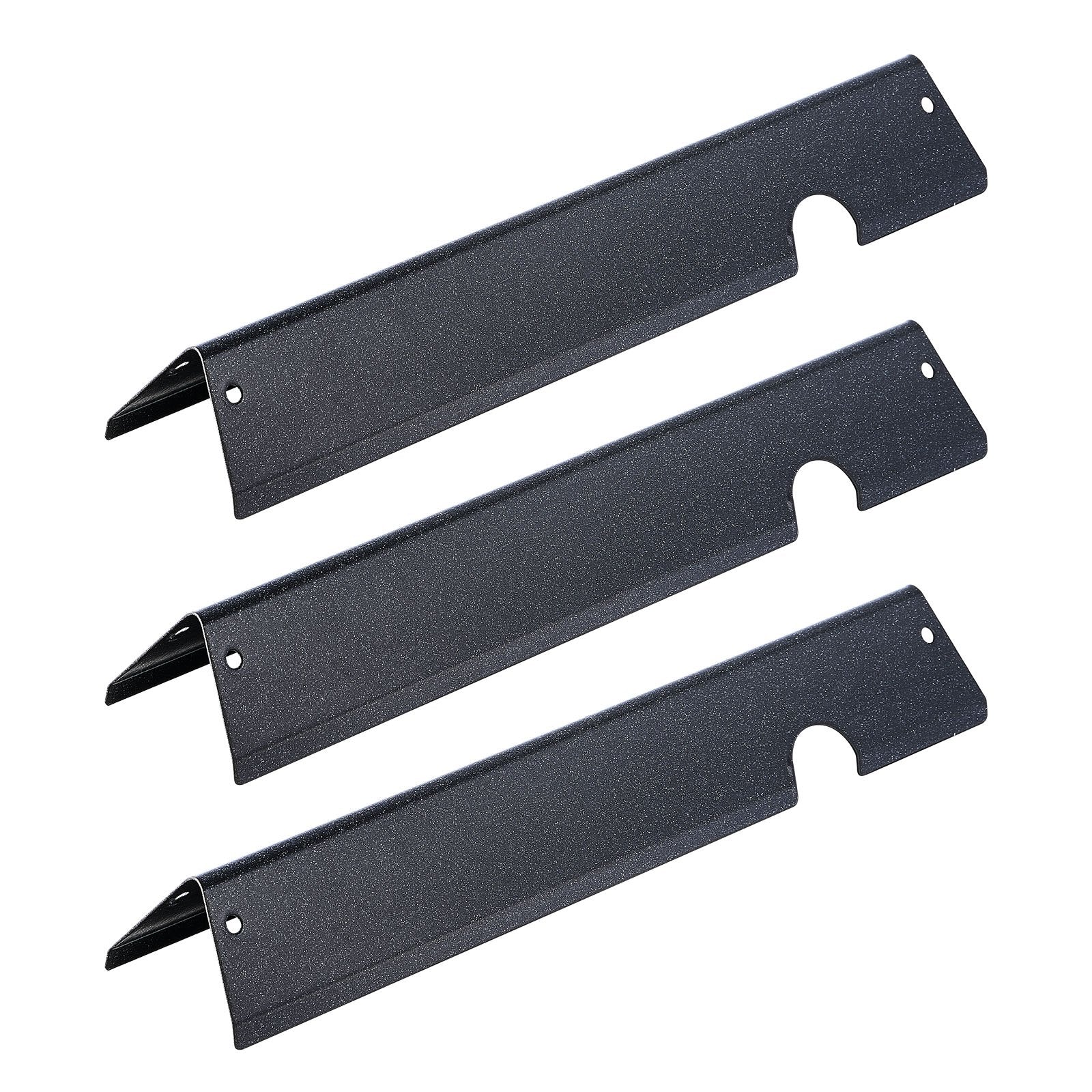 Upgrade Your Grill with 17" Porcelain-Enameled Steel Flavorizer Bars for Weber Genesis II – Heat Plate Replacement, 5-Pack, Enhances BBQ Flavor & Performance